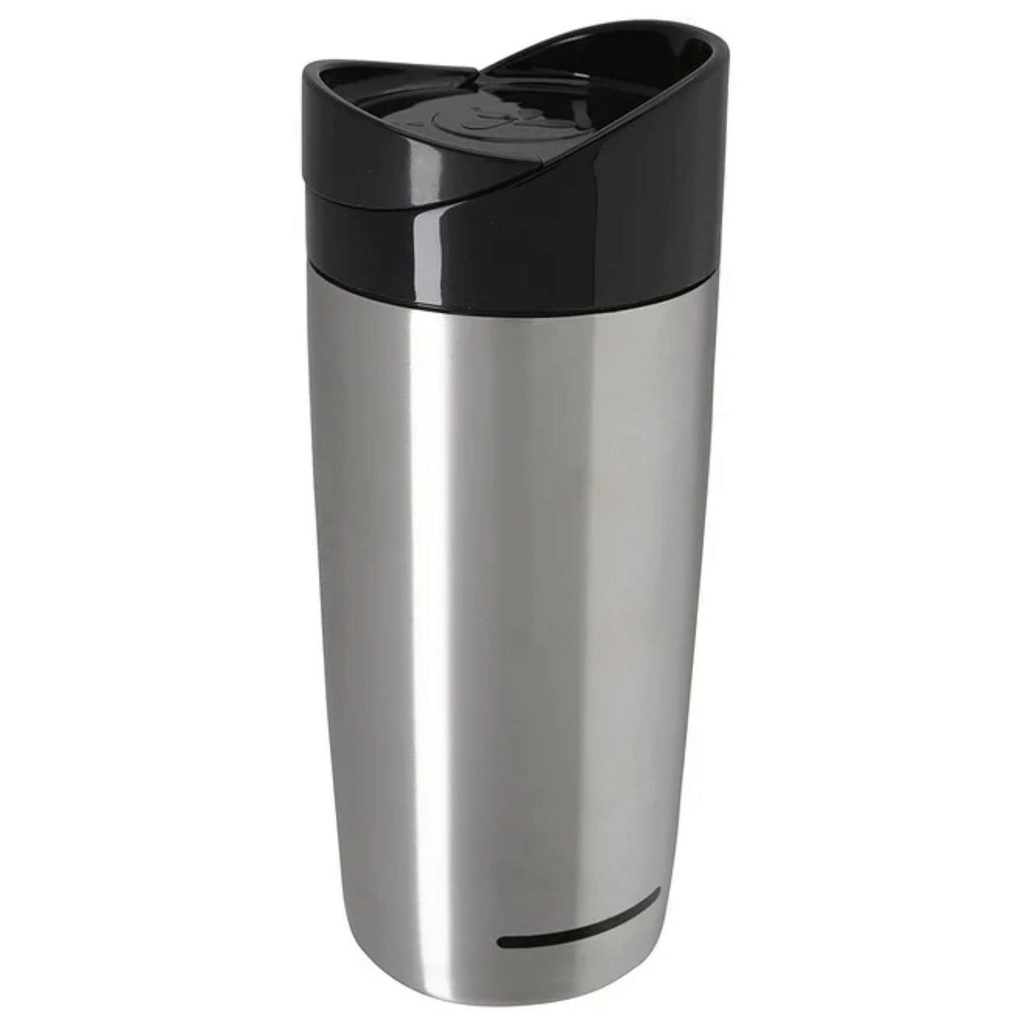 koozie 16 oz savannah insulated vacuum tumbler cup in silver -- 8 per box