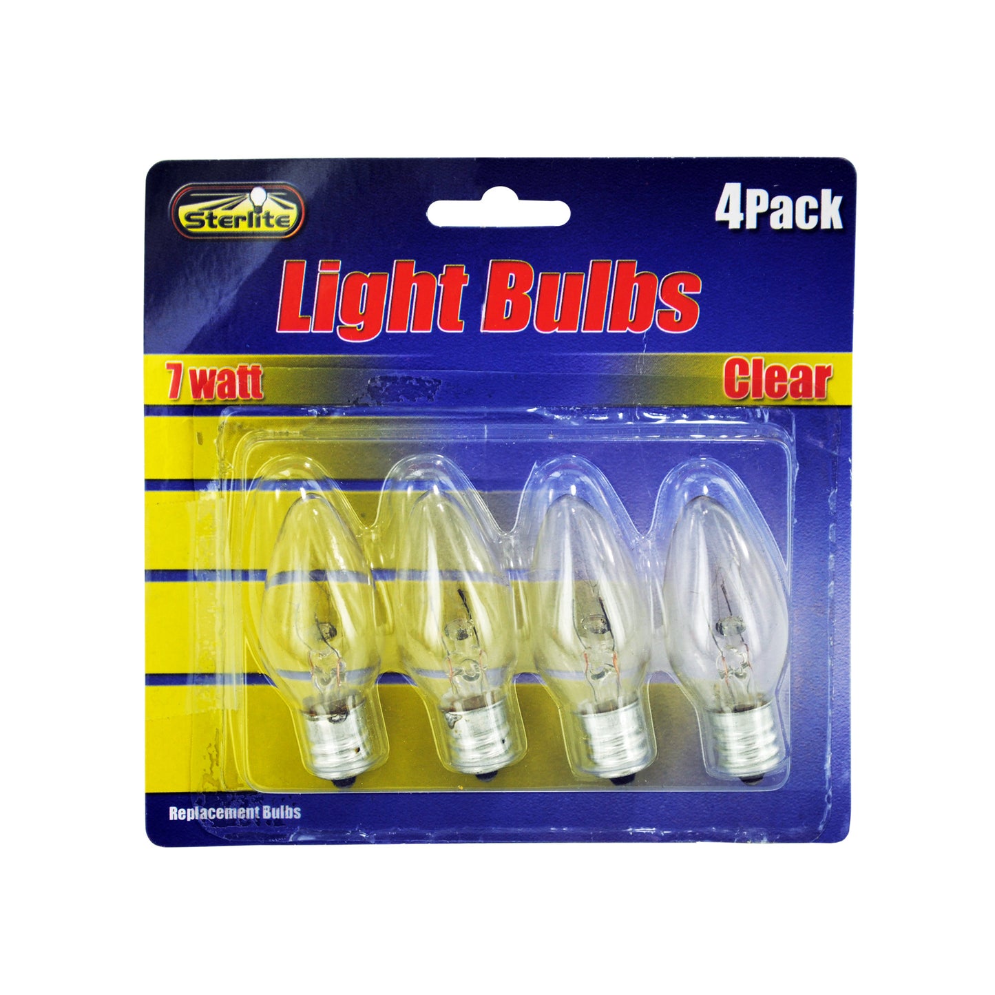 7 watt light bulbs - bulk -- 28 per box