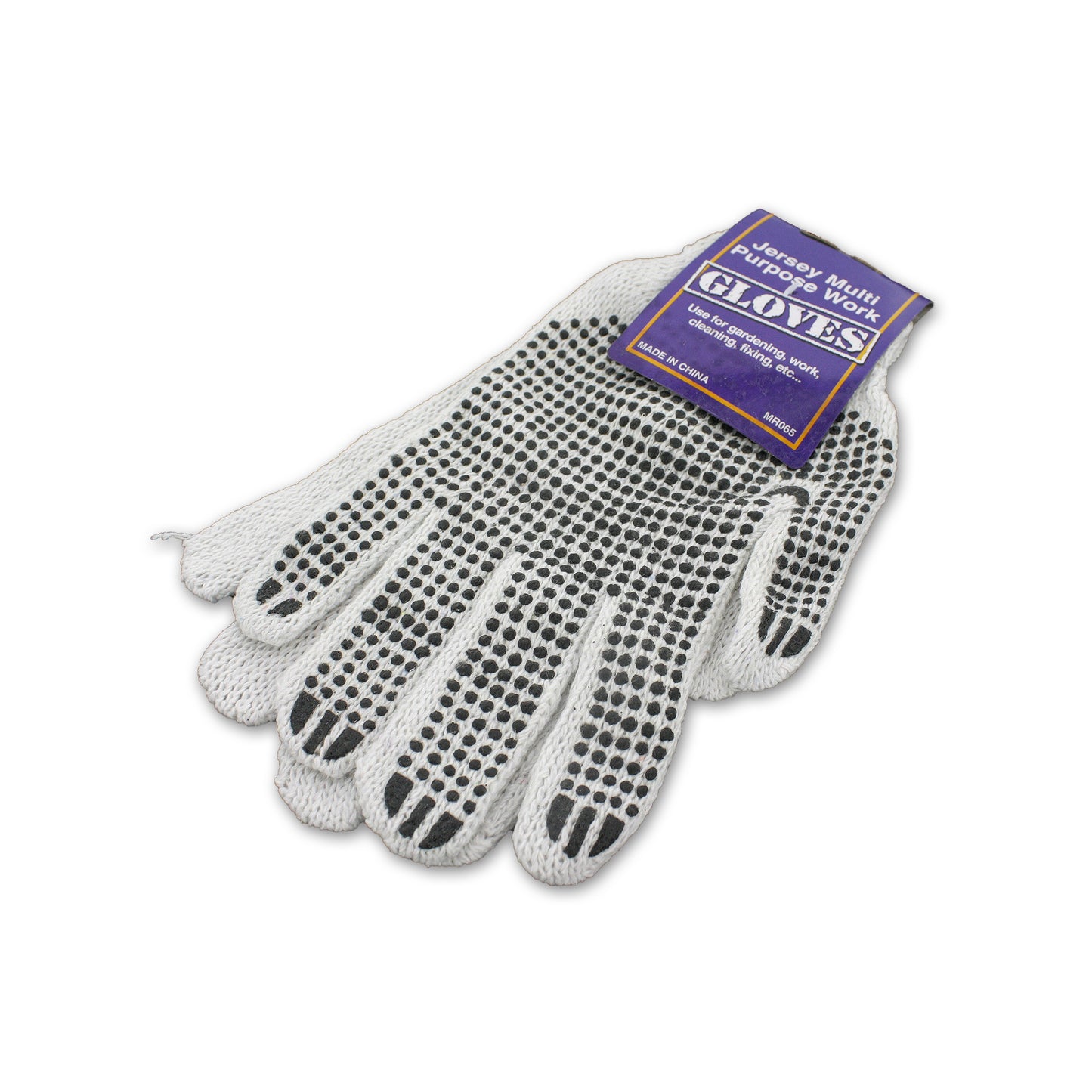 multi-purpose jersey work gloves -- 27 per box