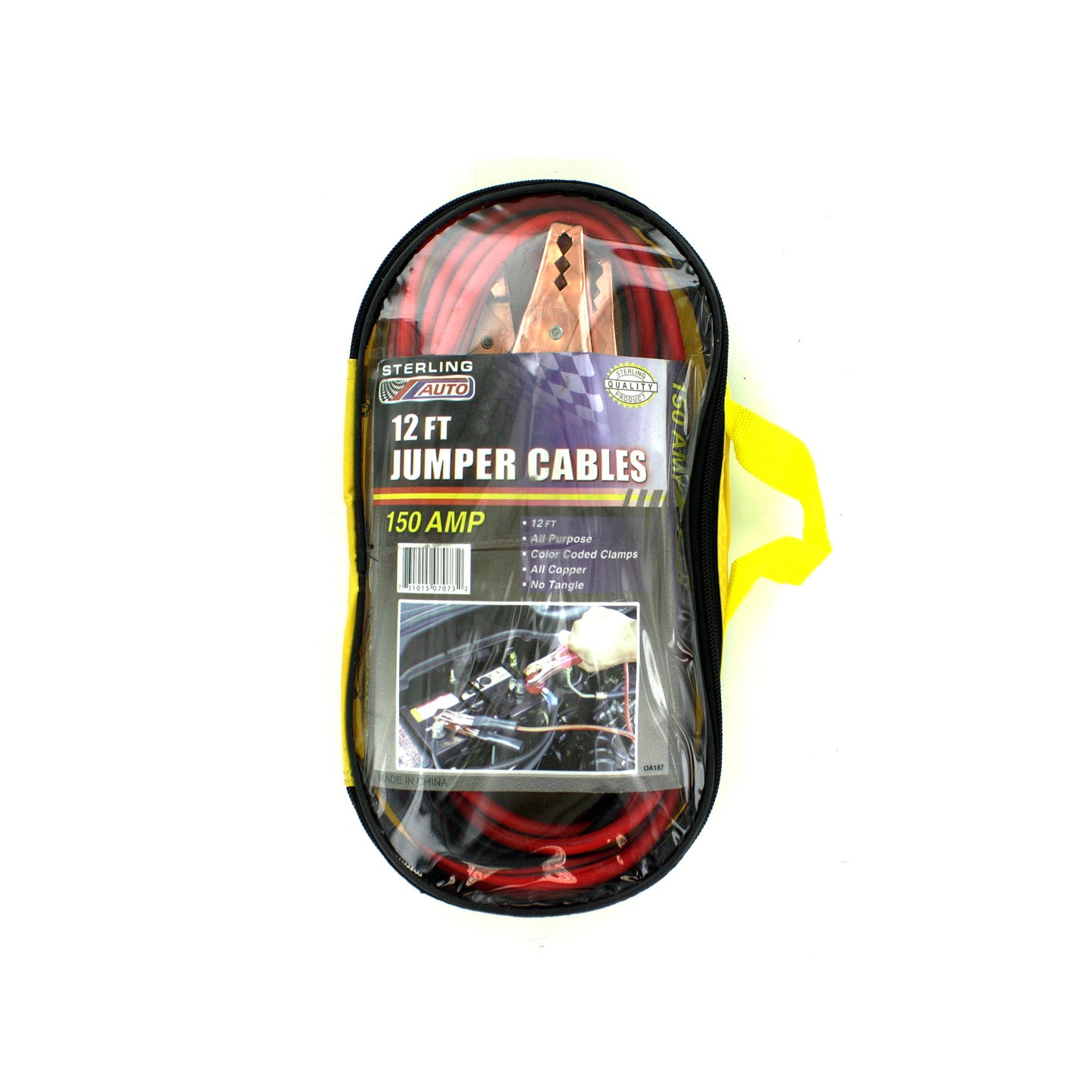 battery booster cables - automotive parts & accessories -- 4 per box