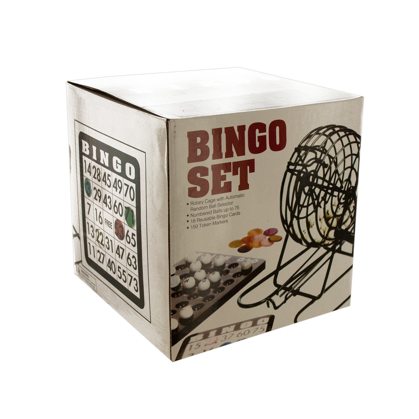 complete bingo set - 25 player capacity -- 2 per box