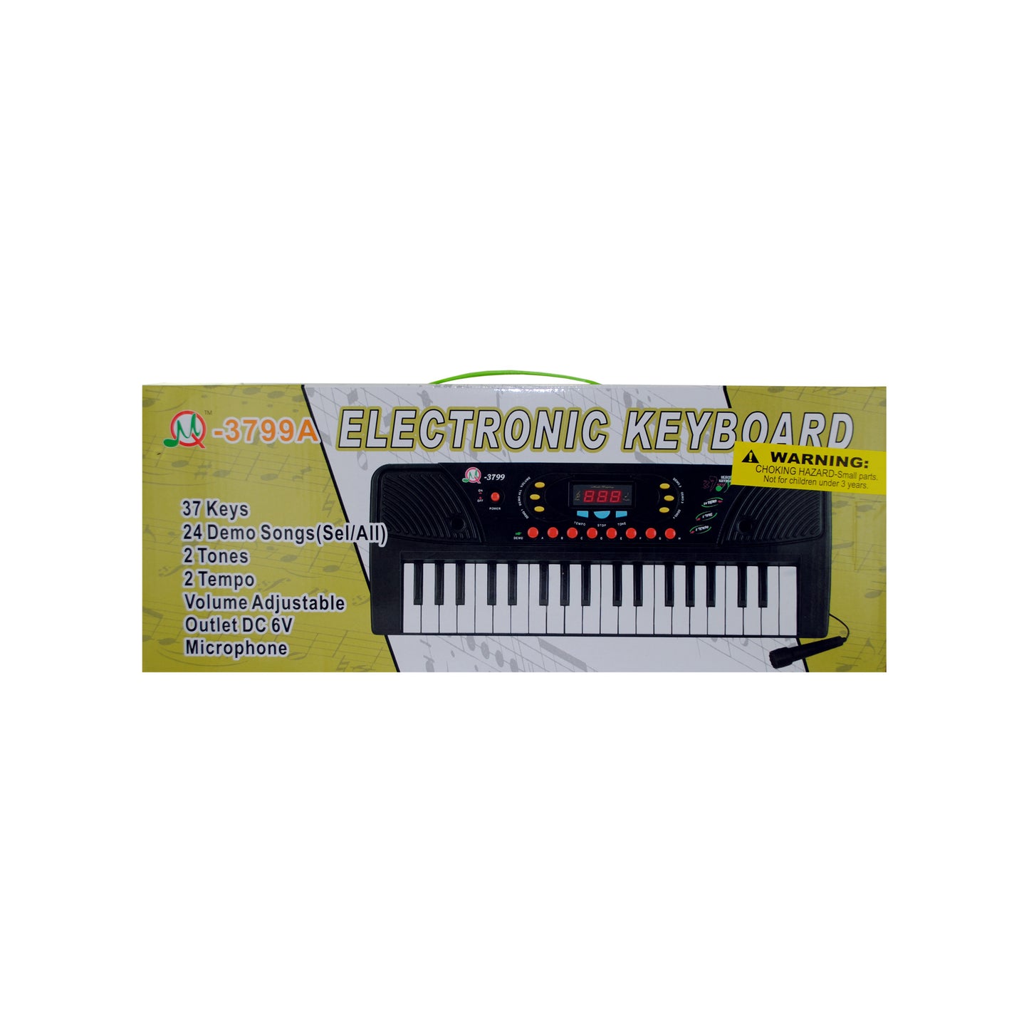 electronic keyboard with microphone - 24 pack -- 2 per box
