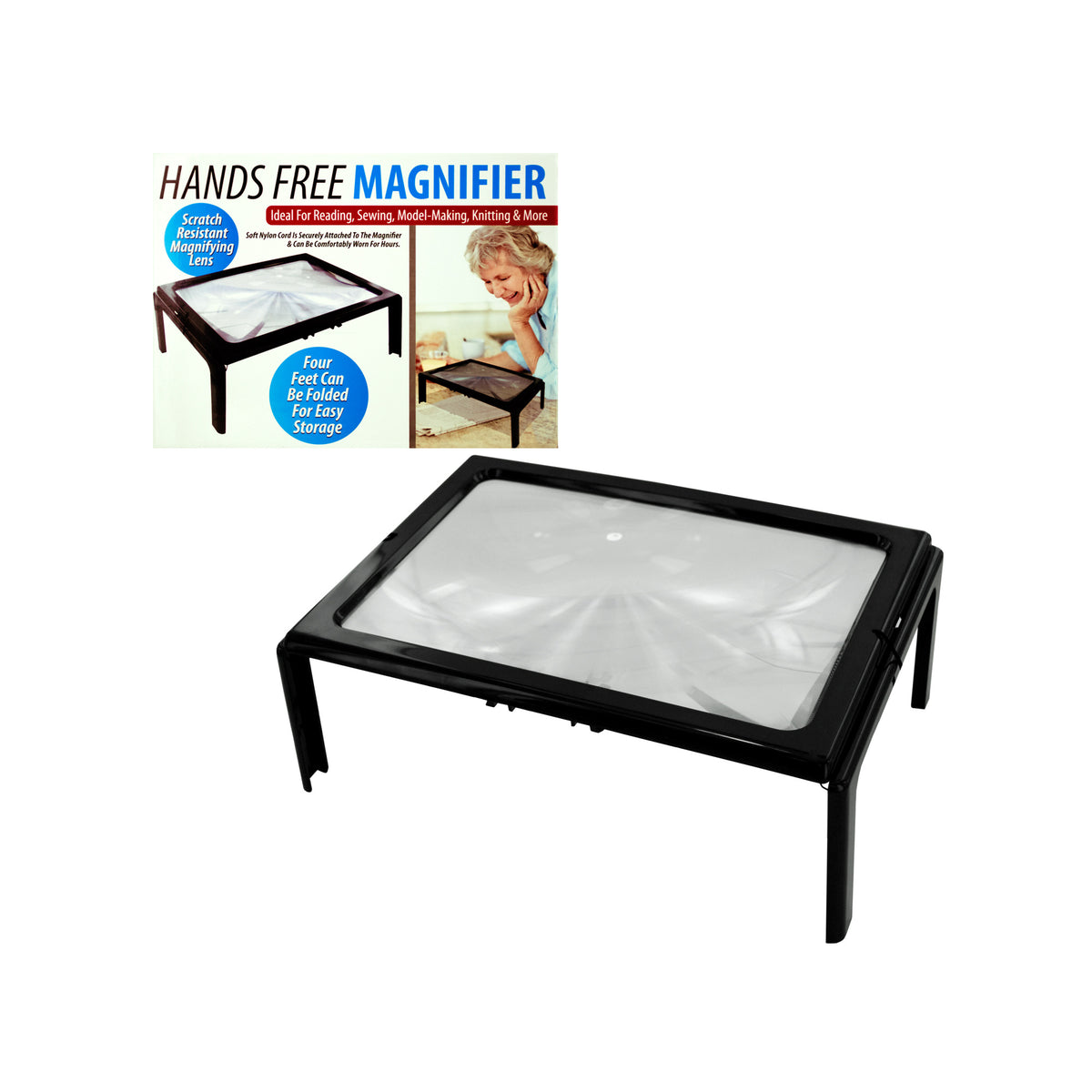 hands free full page magnifier - -- 5 per box