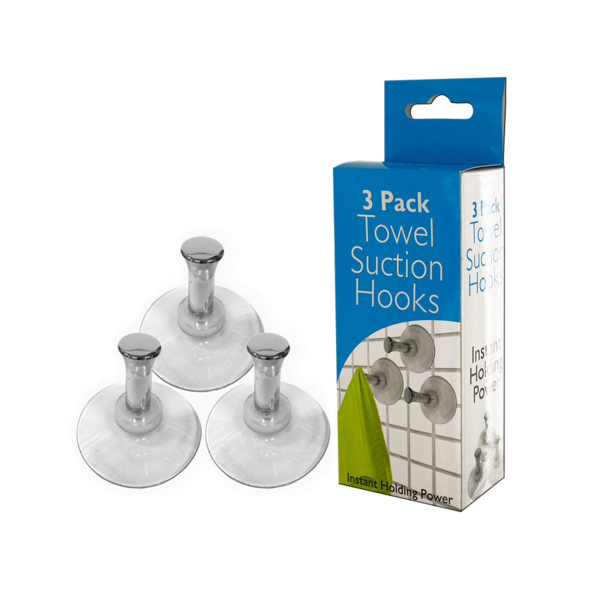 towel suction hooks set - - -- 14 per box