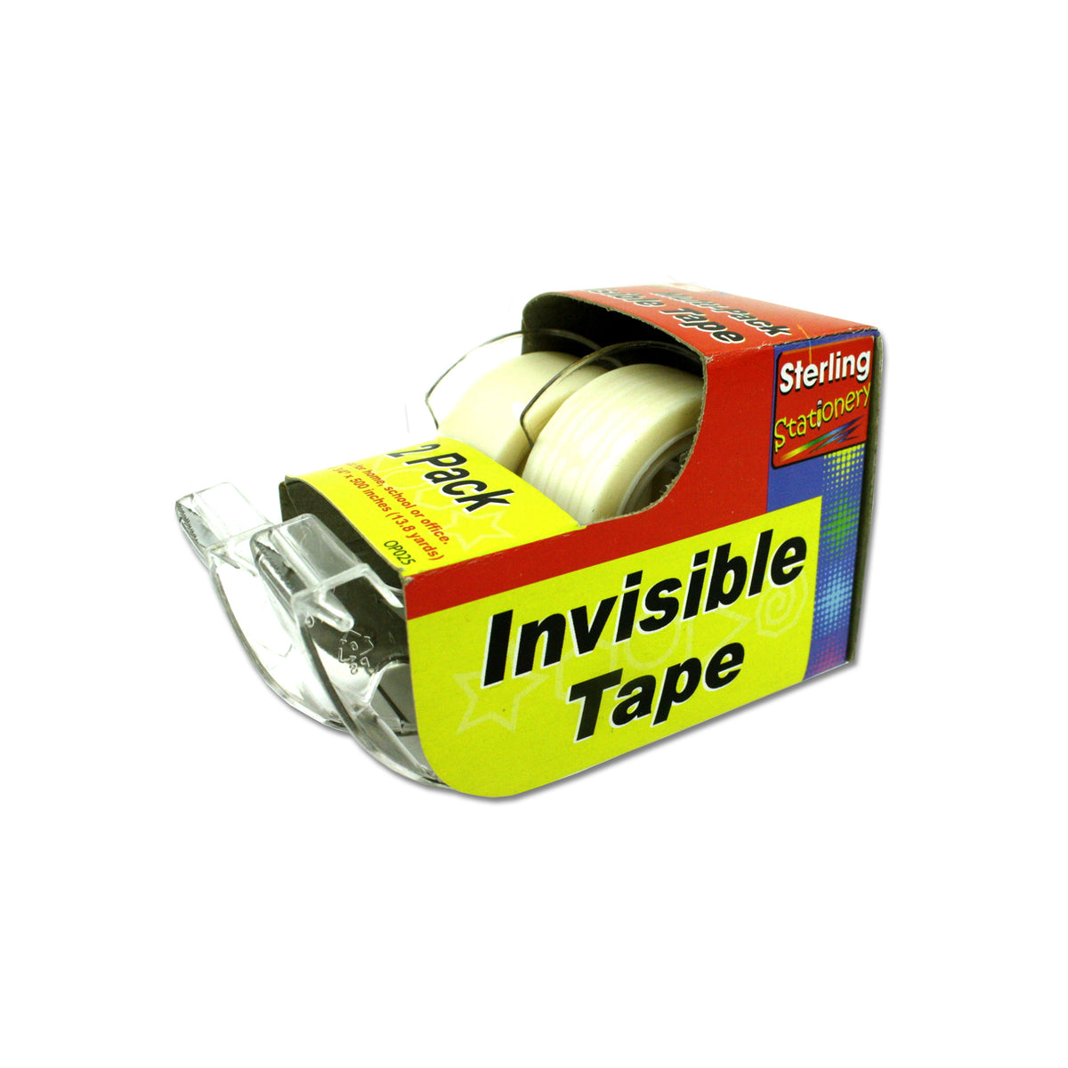 invisible tape with dispensers - -- 30 per box