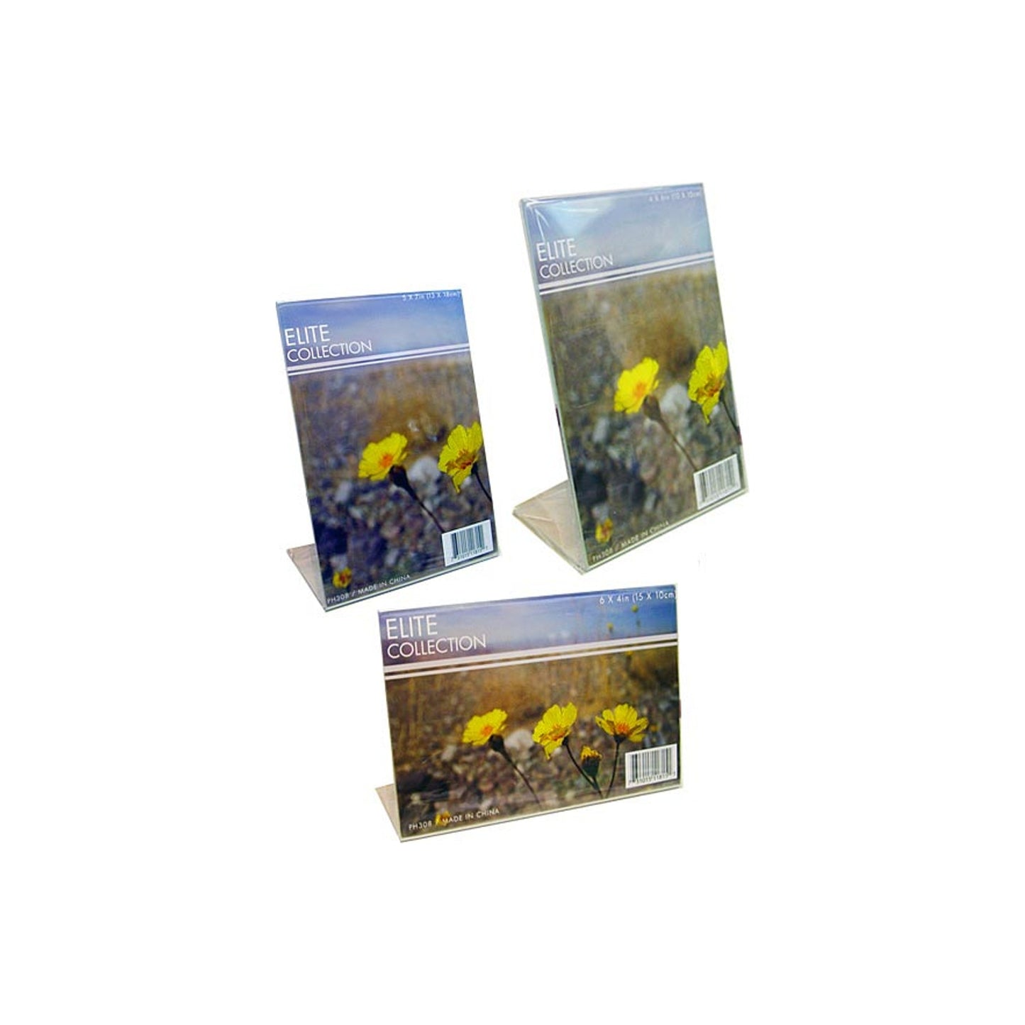 stand-up clear photo frames - - -- 28 per box