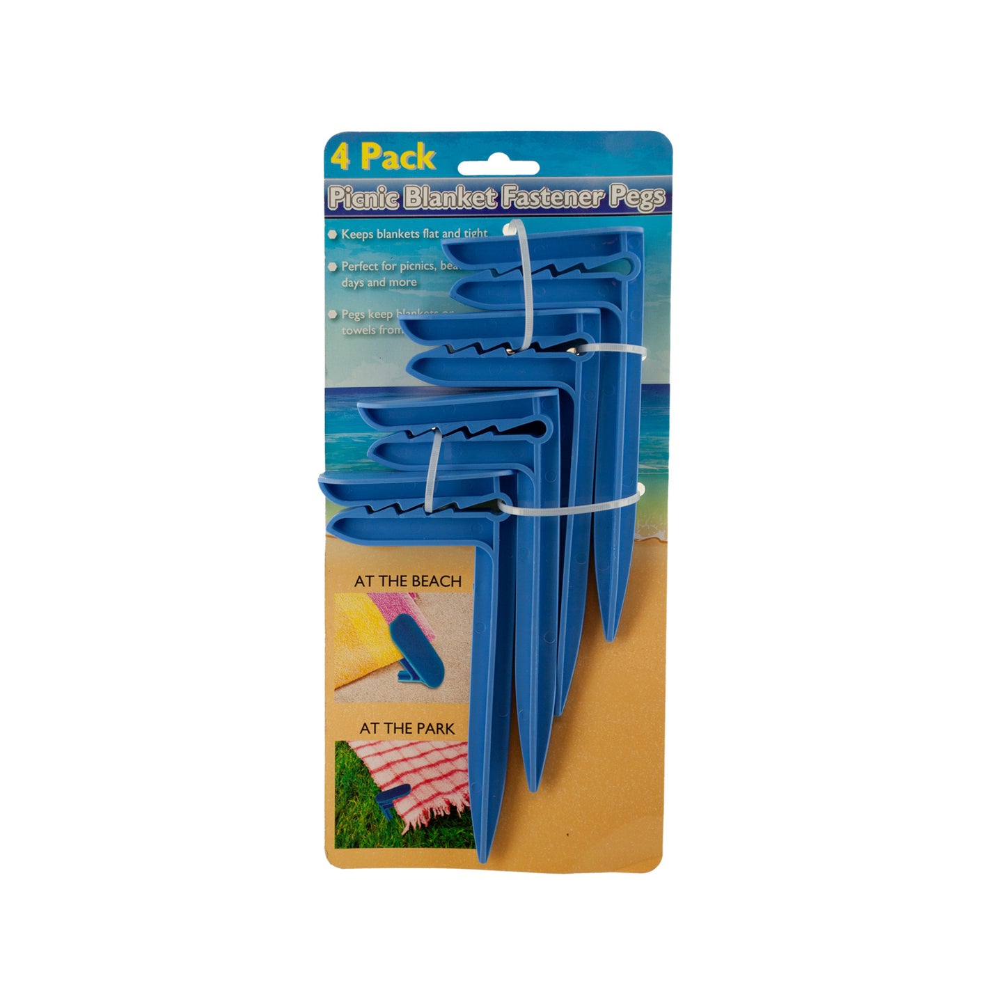 picnic blanket pegs set - -- 20 per box