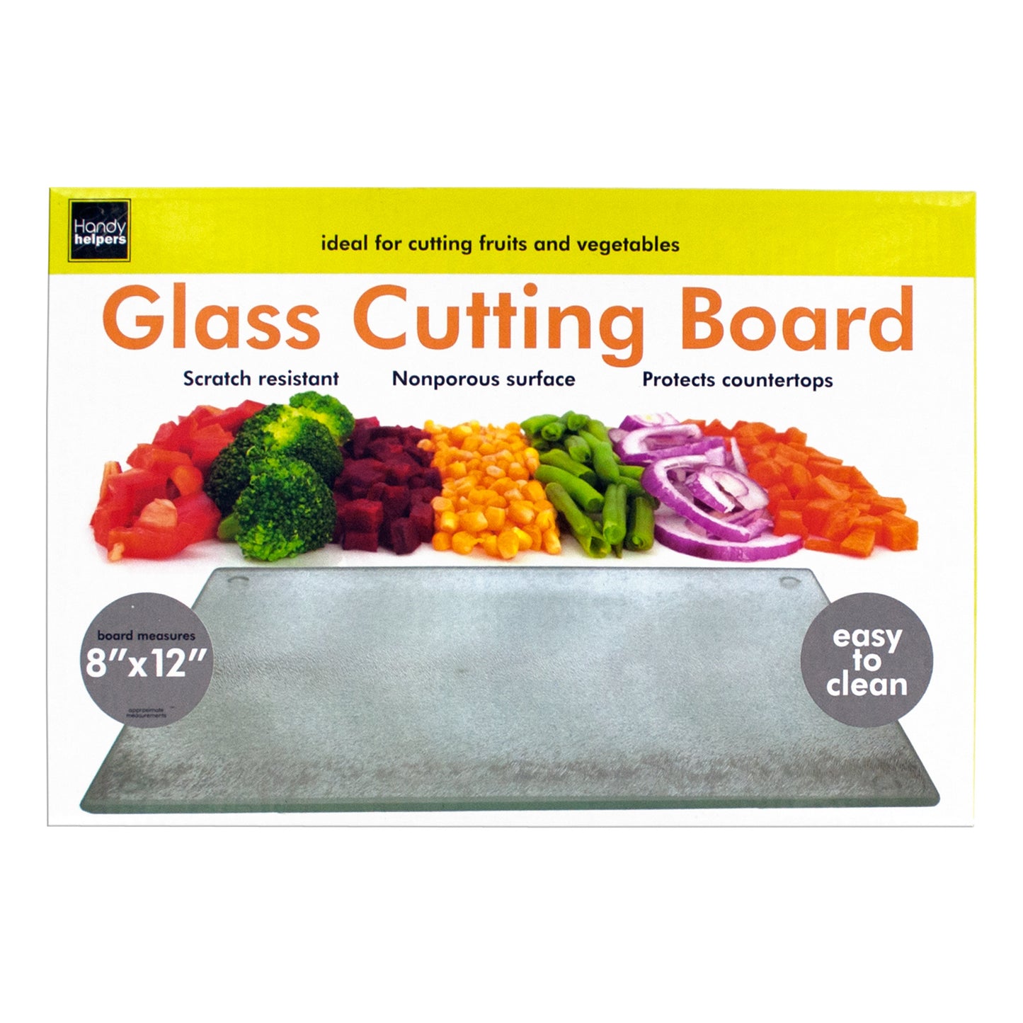 small glass cutting boards - -- 9 per box