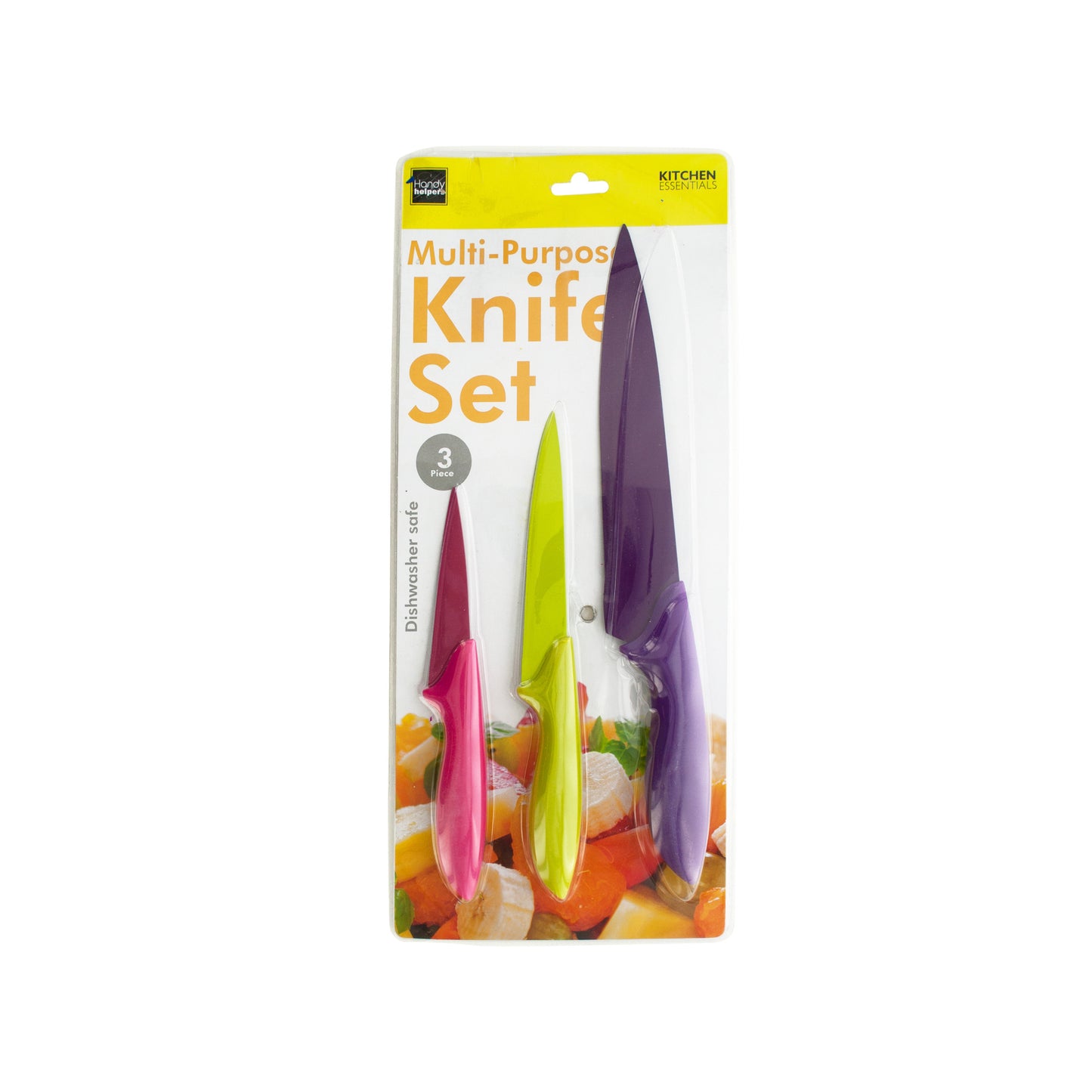 colorful multi-purpose knife set -- 6 per box