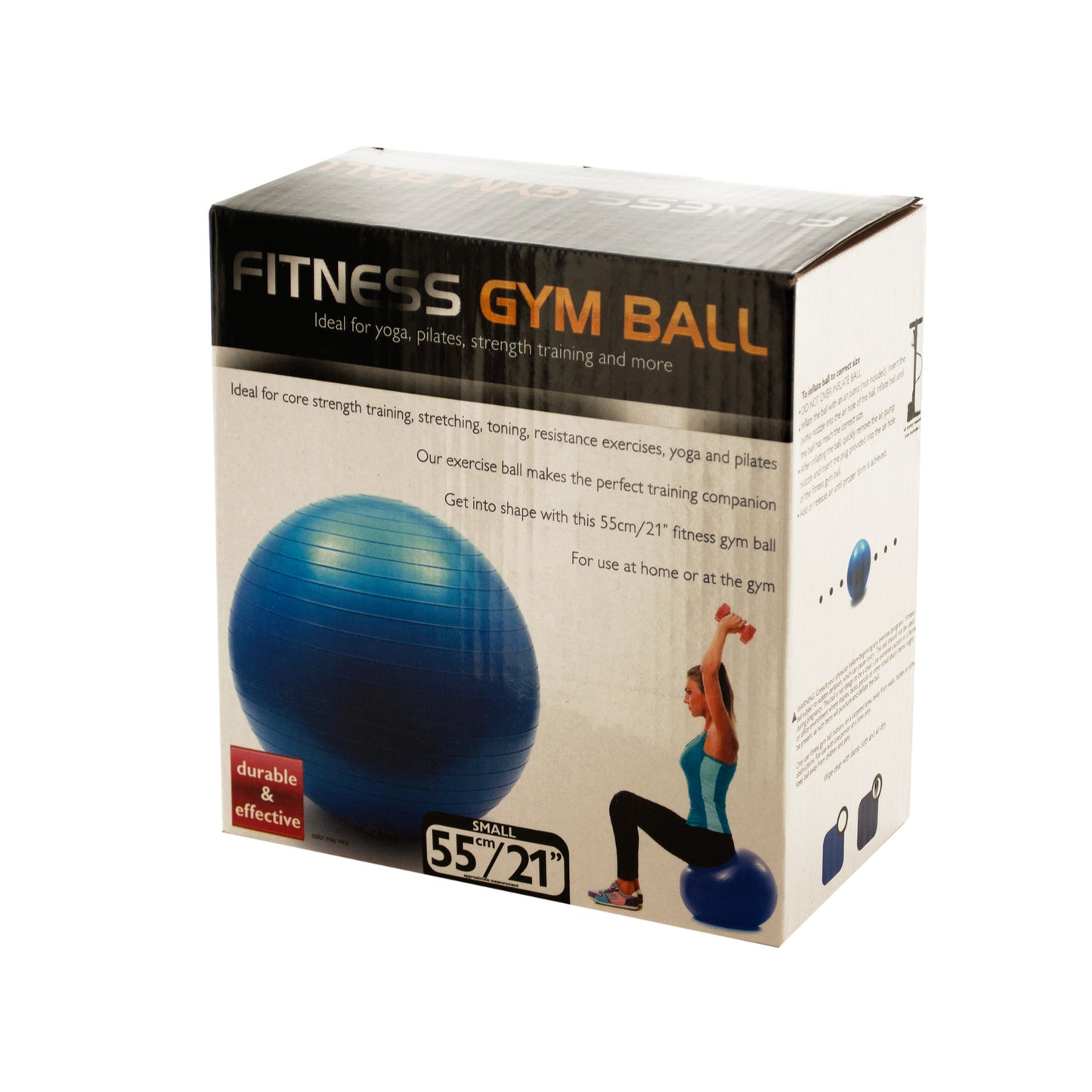 small fitness gym balls -- 4 per box