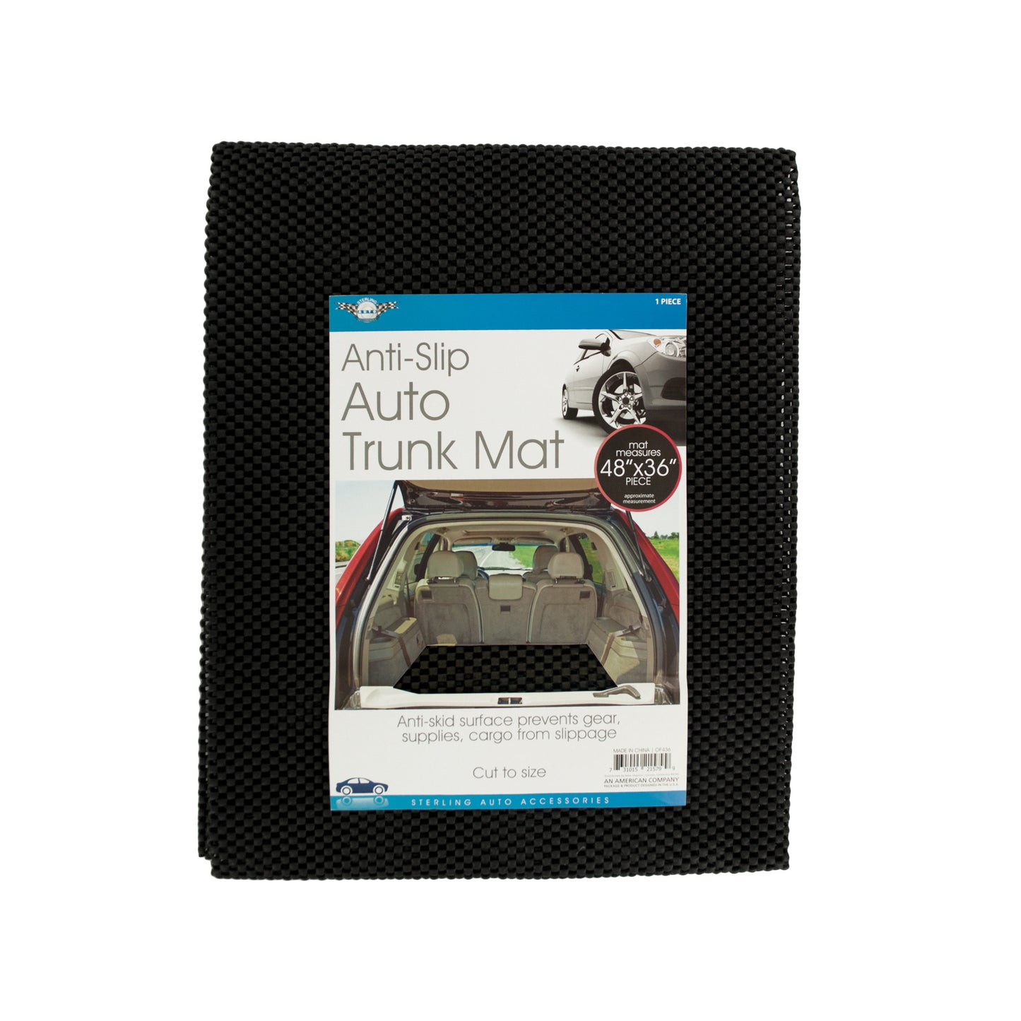 anti-slip auto trunk mats - - -- 5 per box