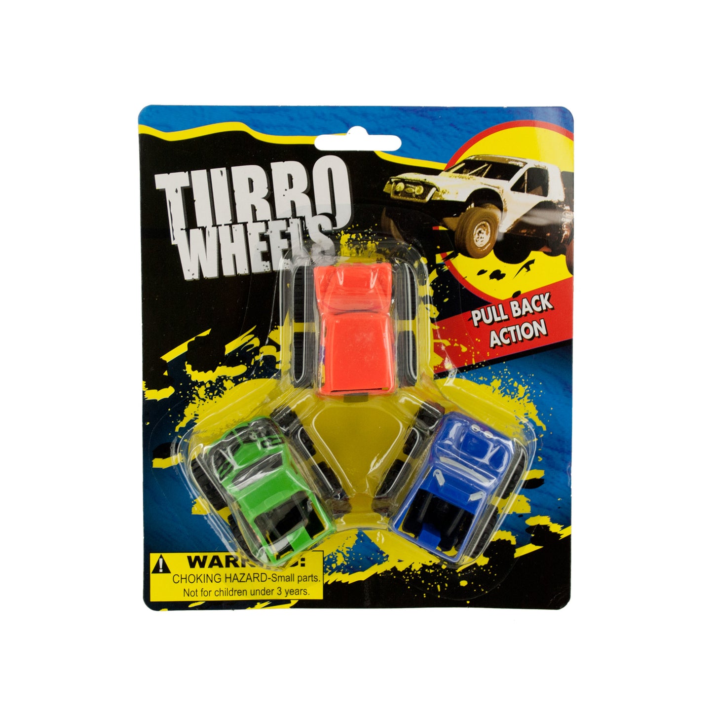 pull back turbo trucks - fun racing toys -- 28 per box