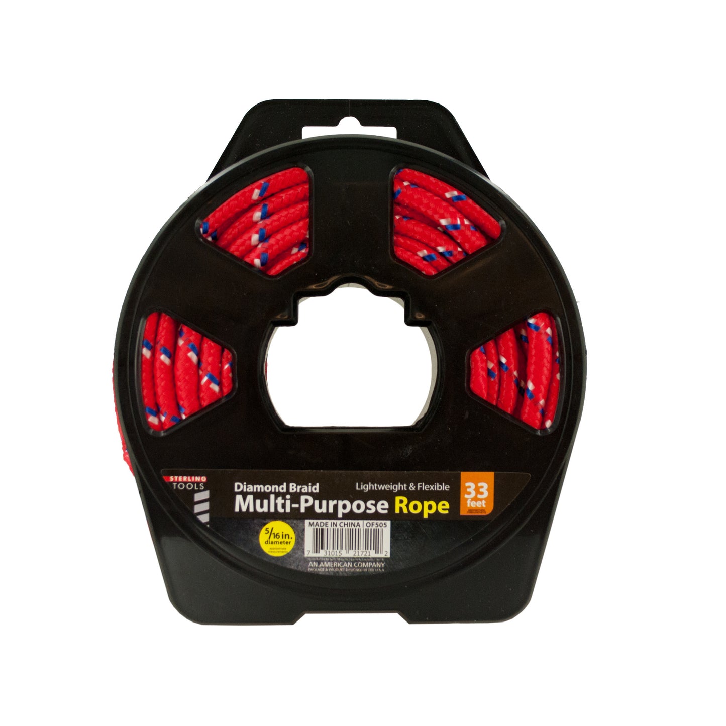 medium diamond braid multi-purpose rope - -- 8 per box