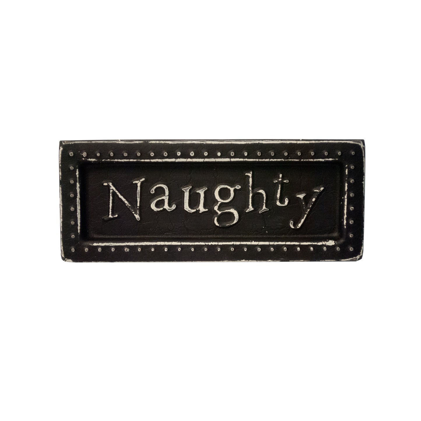 naughty mini metal sign magnets - -- 86 per box