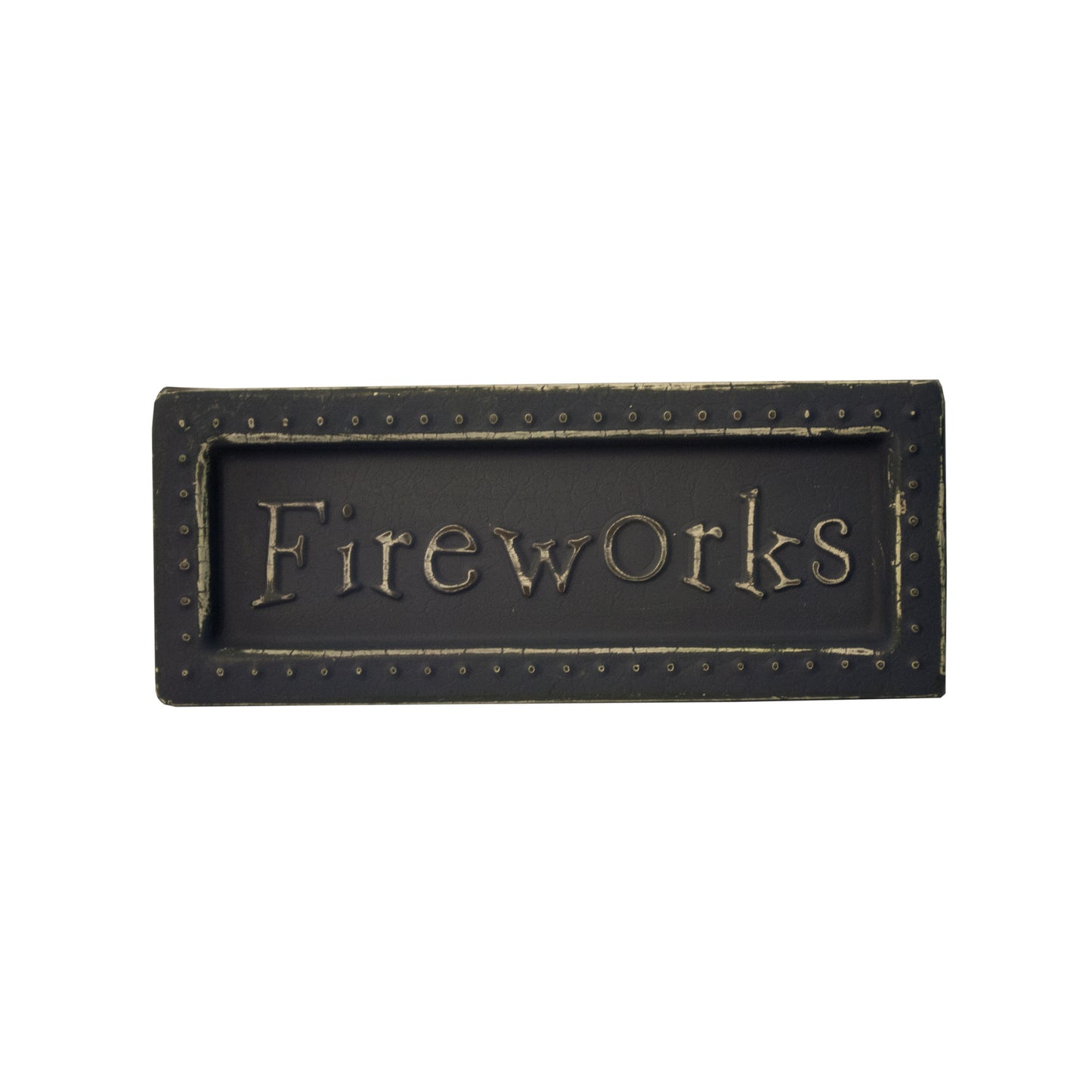 fireworks mini metal sign magnets - -- 64 per box