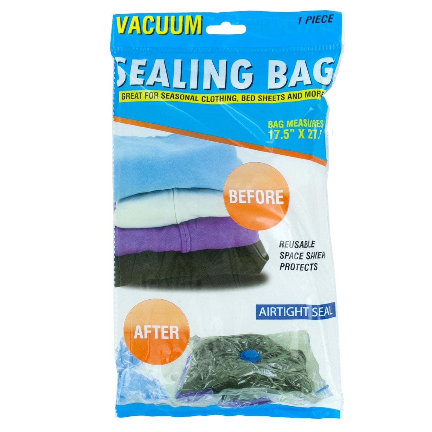 vacuum seal storage bags - 48 pack - keep food fresh longer -- 23 per box
