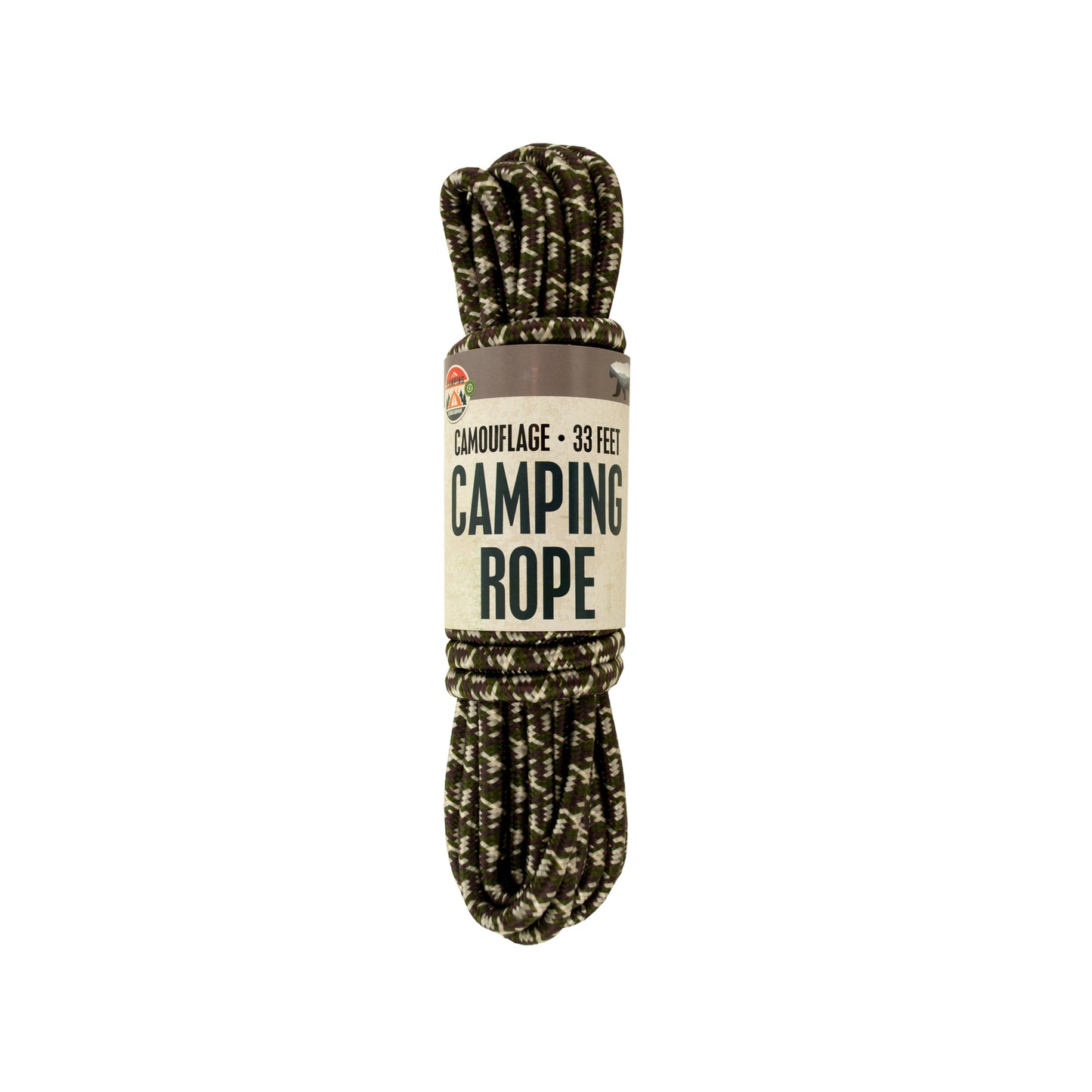 camouflage camping rope -- 12 per box