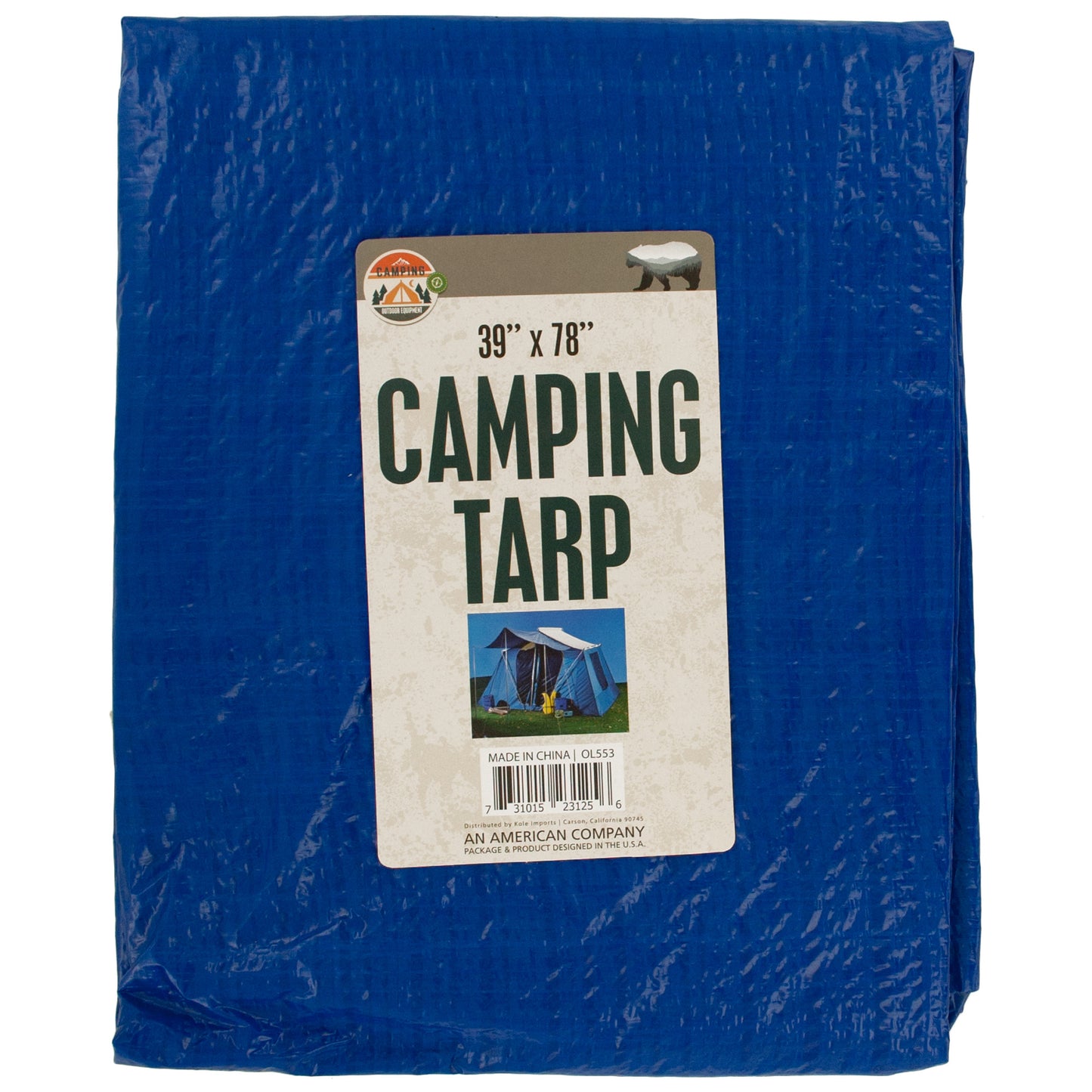 multi-purpose camping tarp - - waterproof, durable protection -- 13 per box