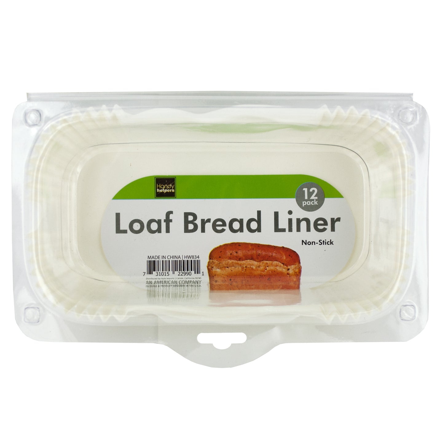 non-stick loaf bread baking liners -- 13 per box