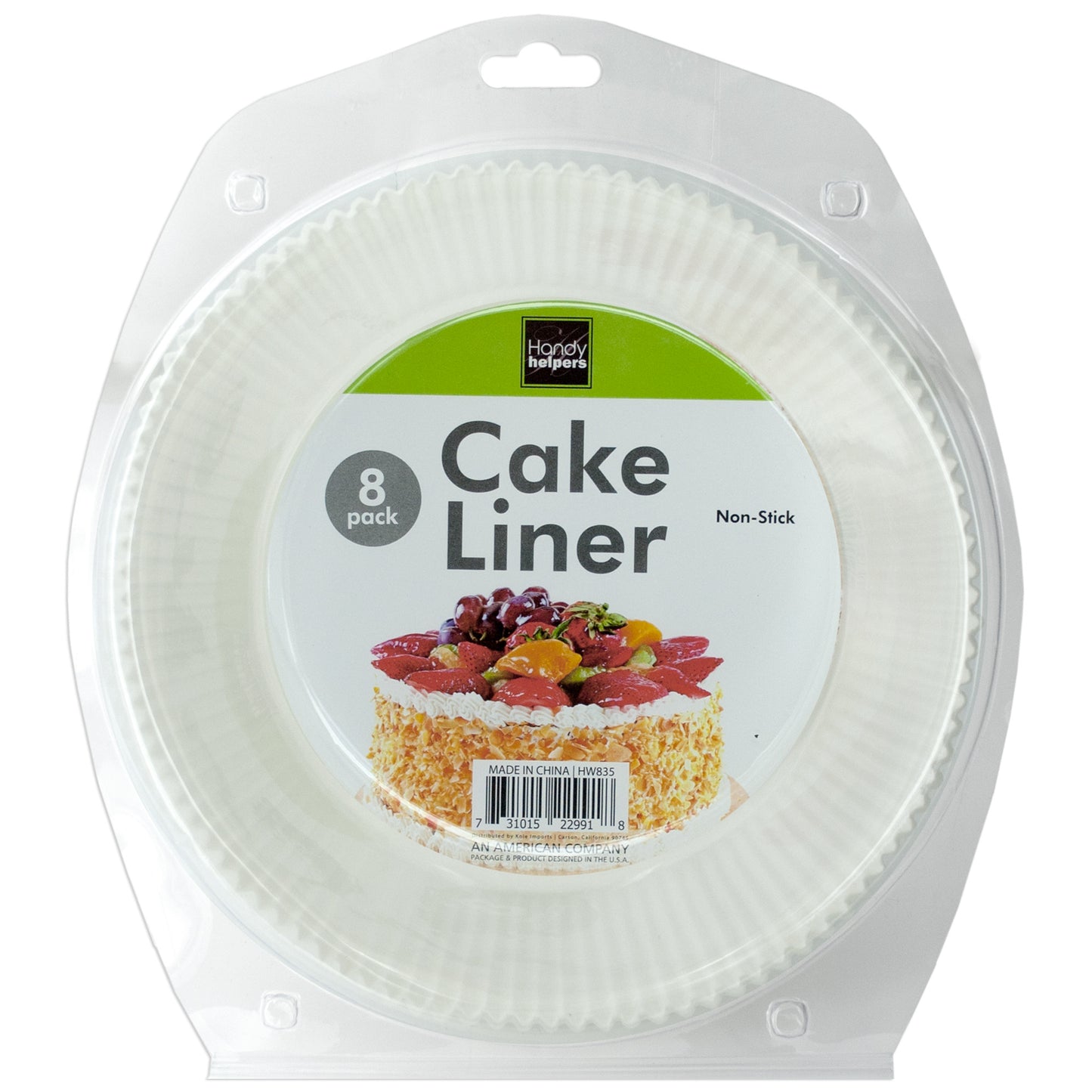 non-stick cake liners - -- 14 per box
