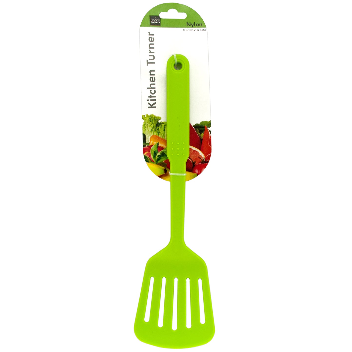 colorful nylon slotted spatula -- 25 per box