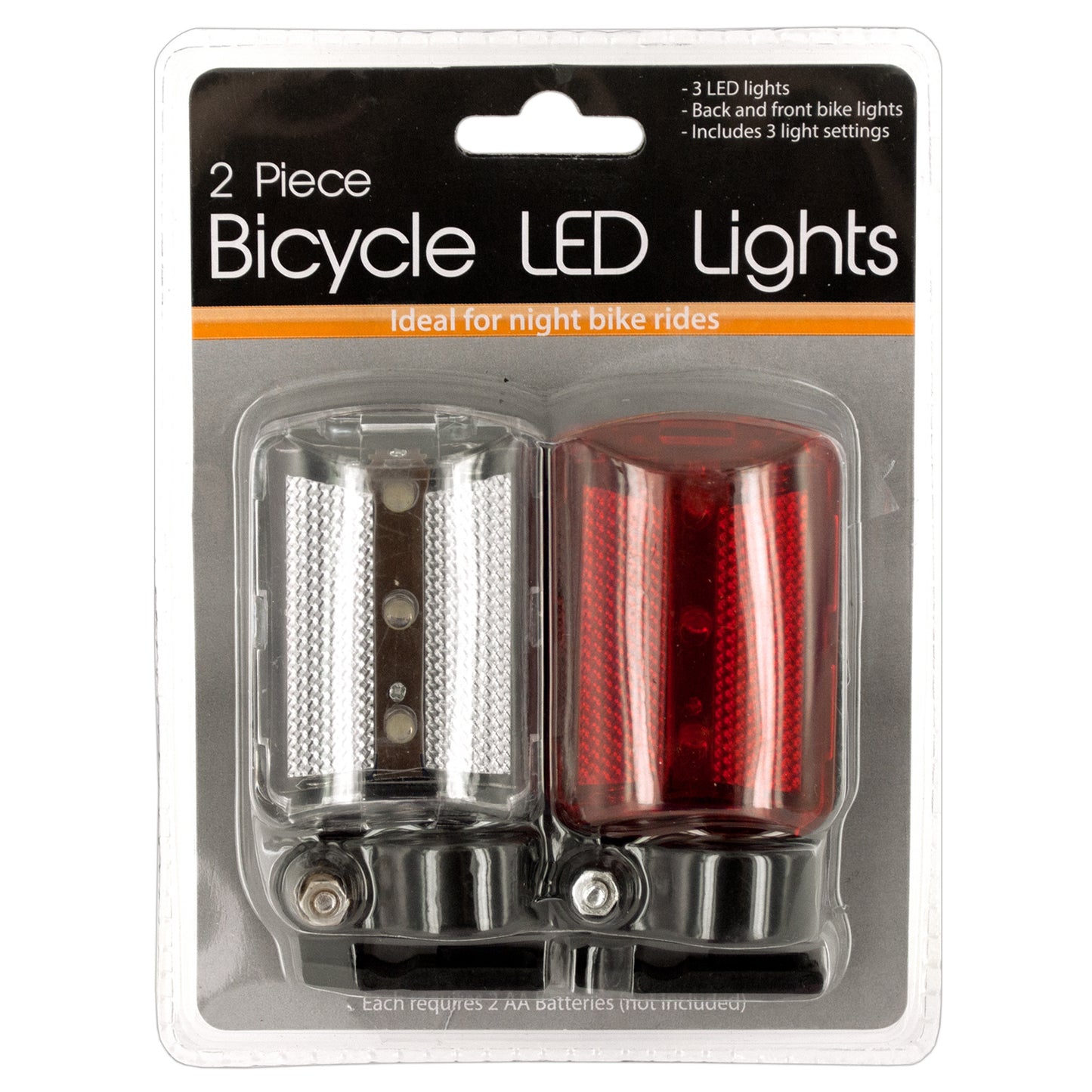 bicycle led lights set - 48 pack - -- 13 per box