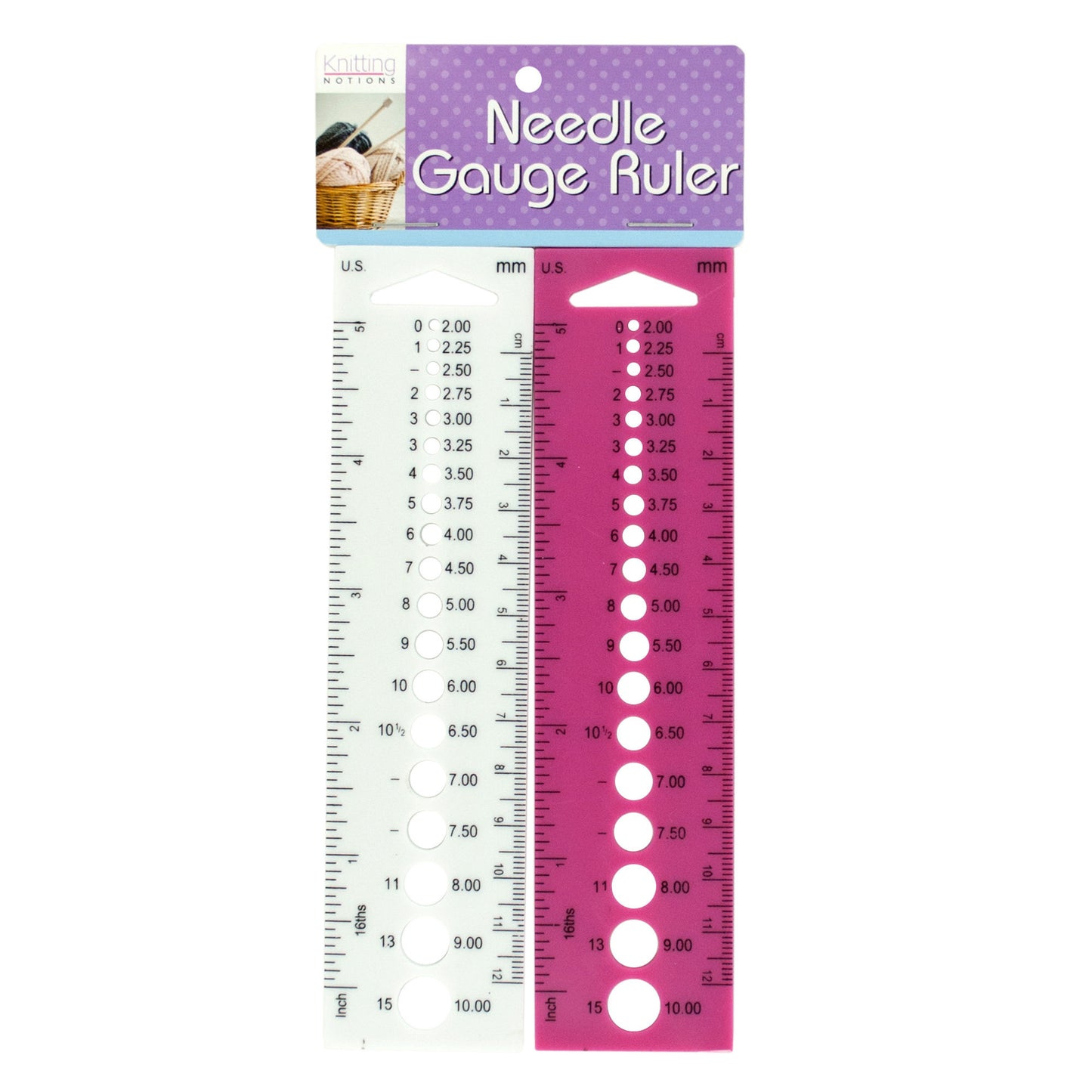 needle gauge ruler set - -- 45 per box
