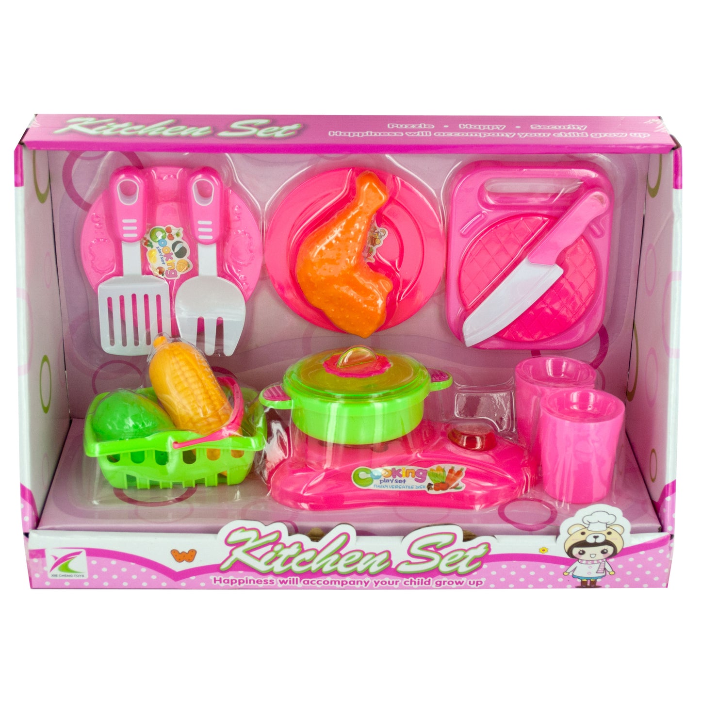 kids cooking play set - toys and games -- 4 per box
