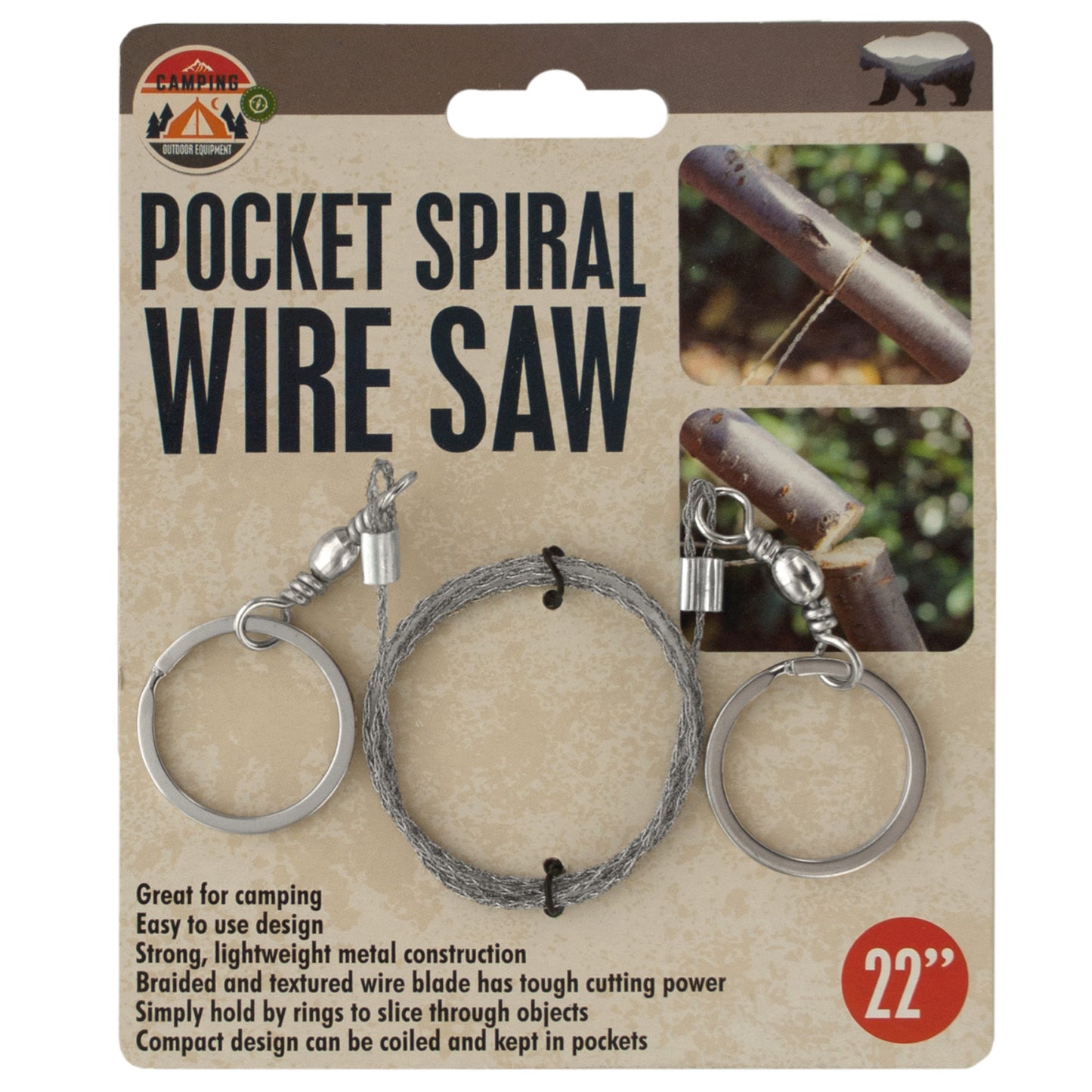 pocket spiral wire saw - -- 25 per box
