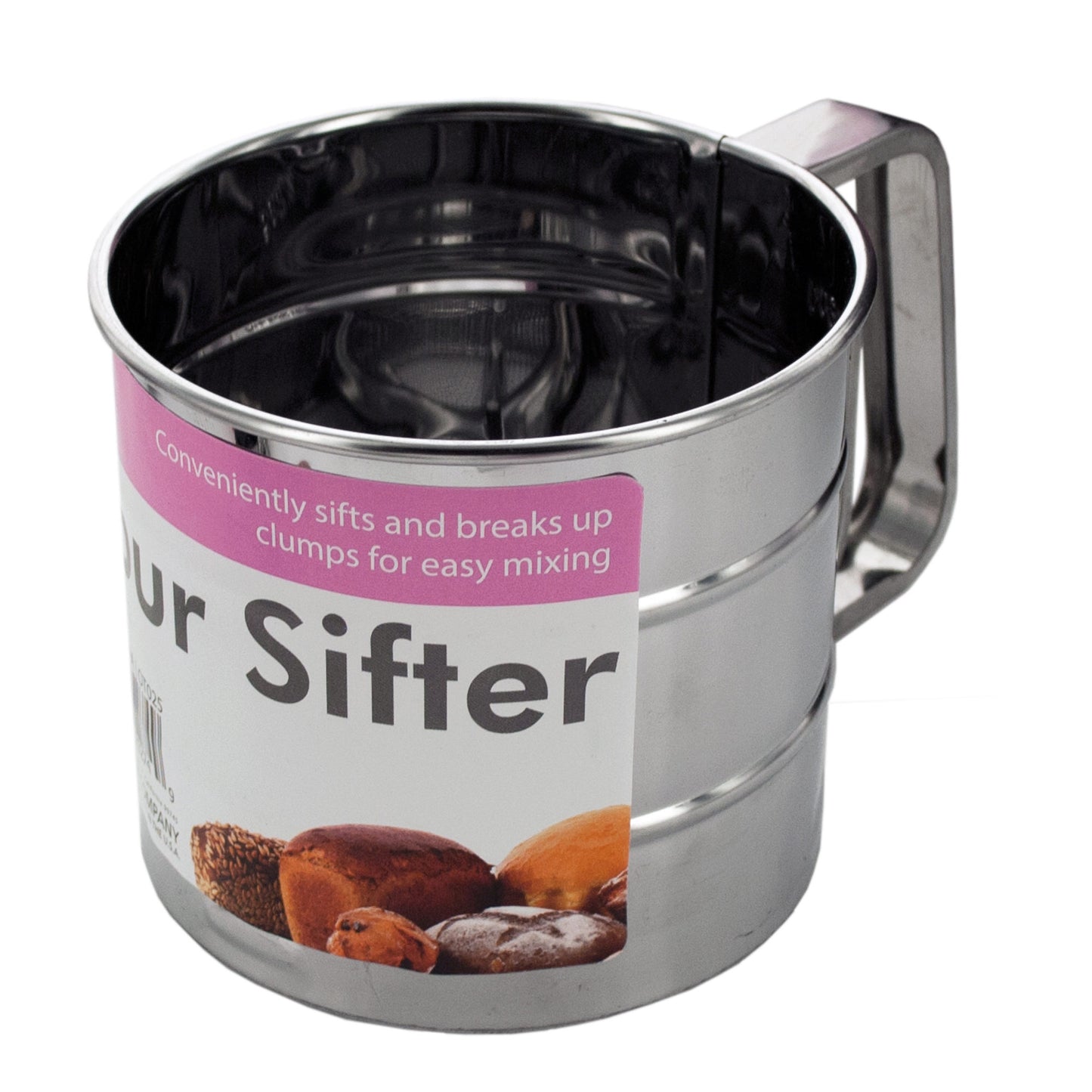 metal flour sifters -- 9 per box