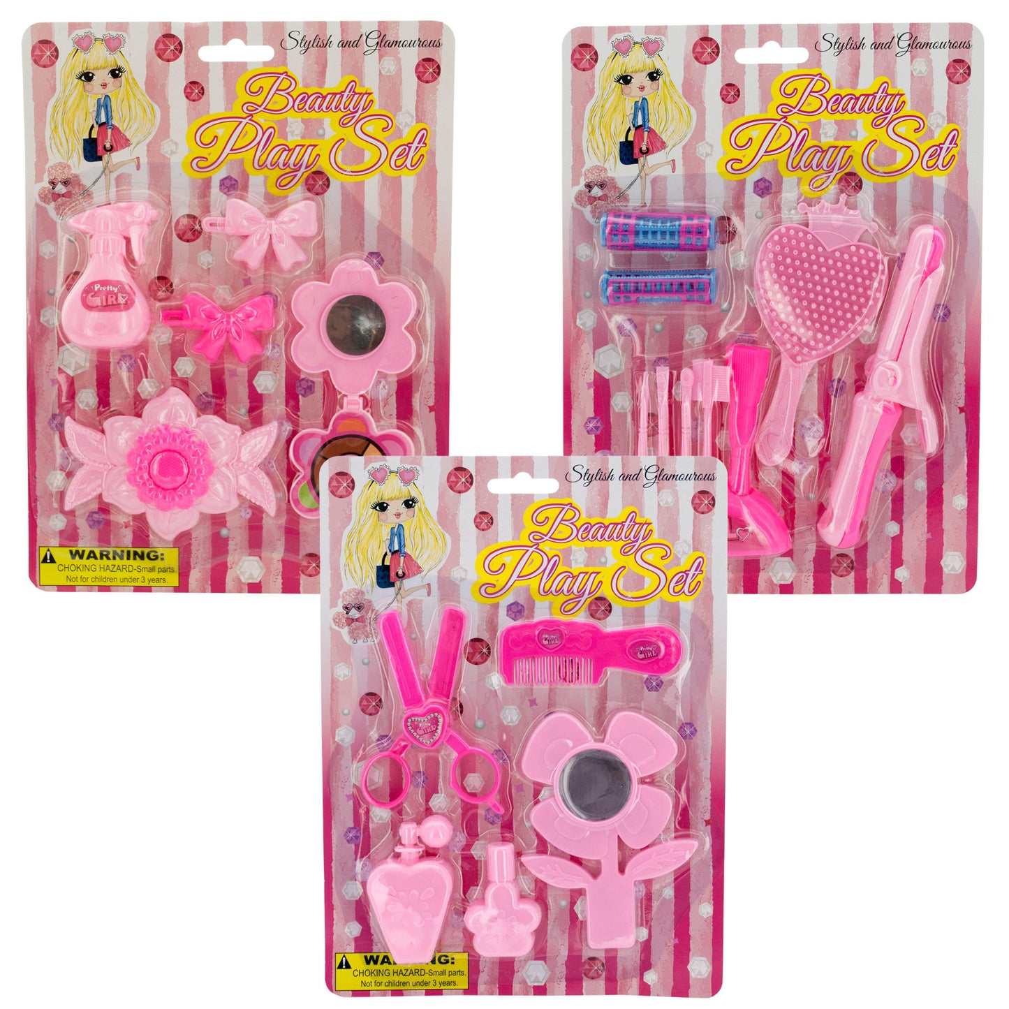 mini beauty play set - 144 pieces per case - -- 23 per box