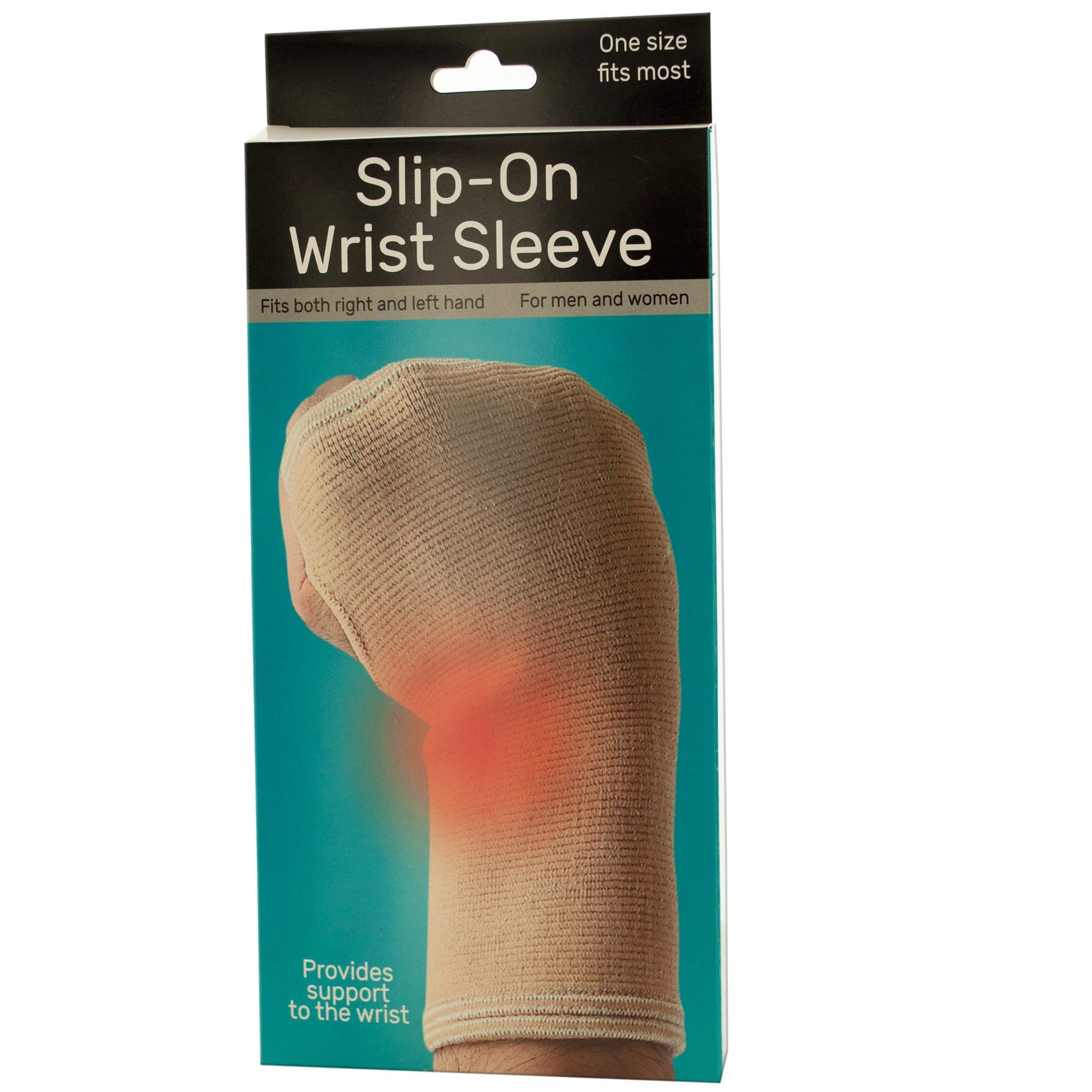 slip-on wrist support sleeve - bulk -- 15 per box