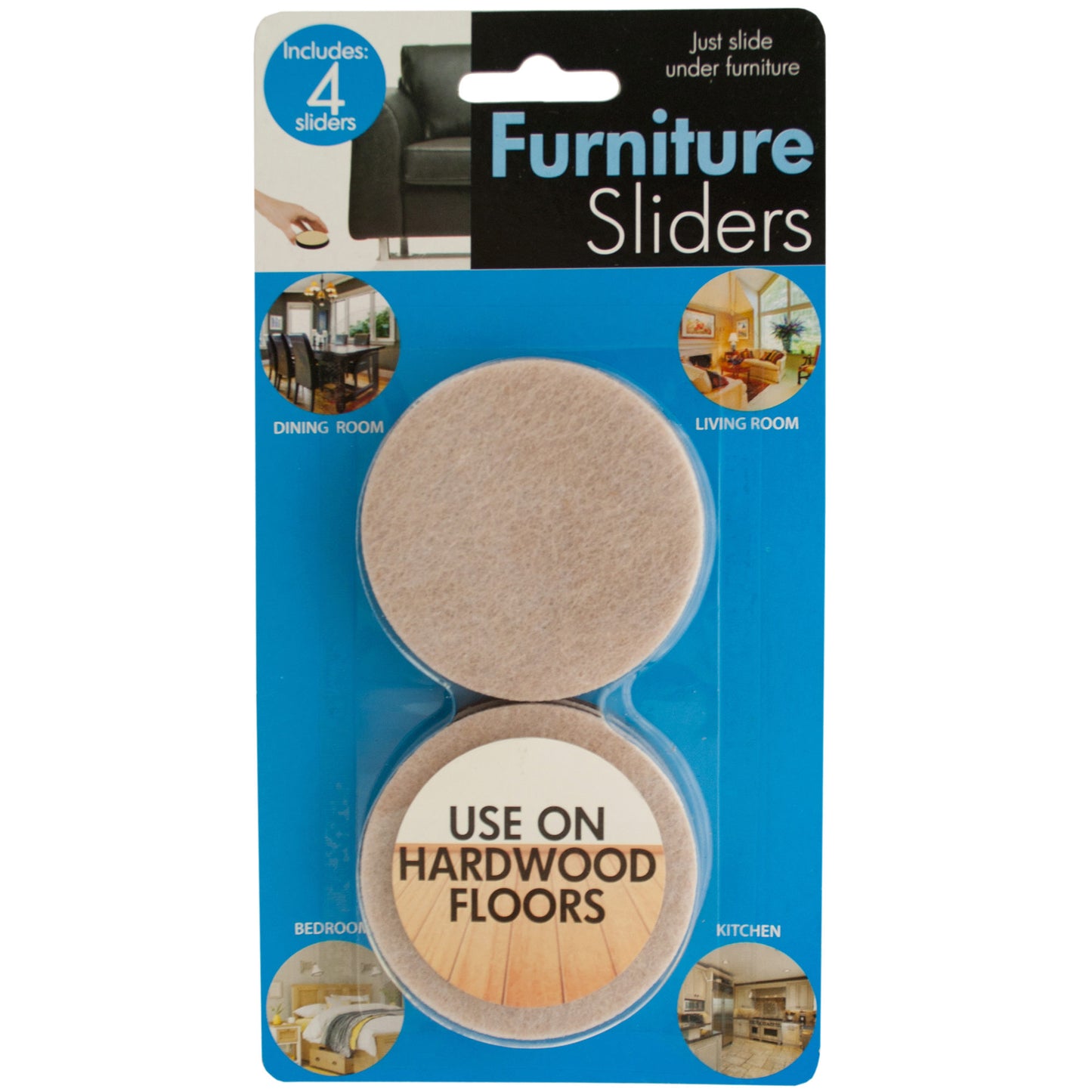 large furniture sliders - home and garden -- 27 per box