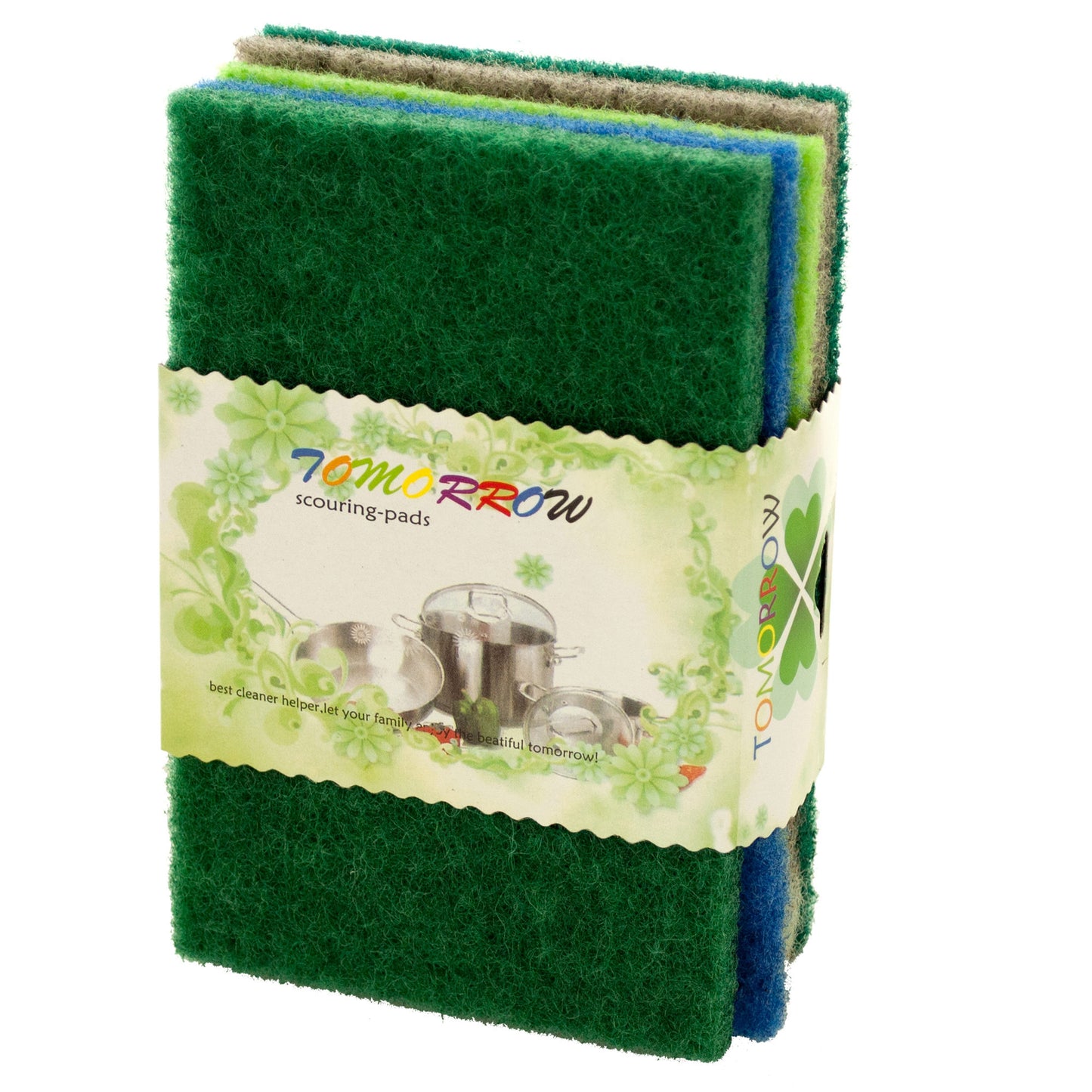 multi-purpose scouring pads - -- 30 per box