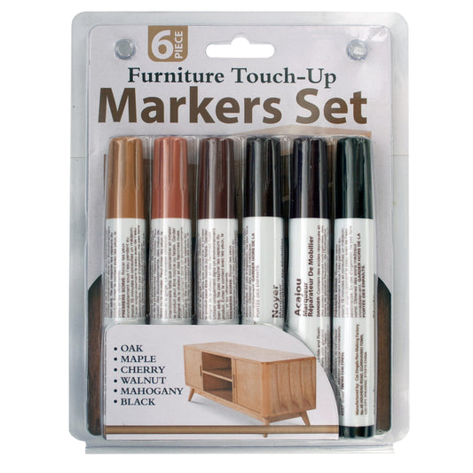 furniture touch-up markers set  -- 10 per box