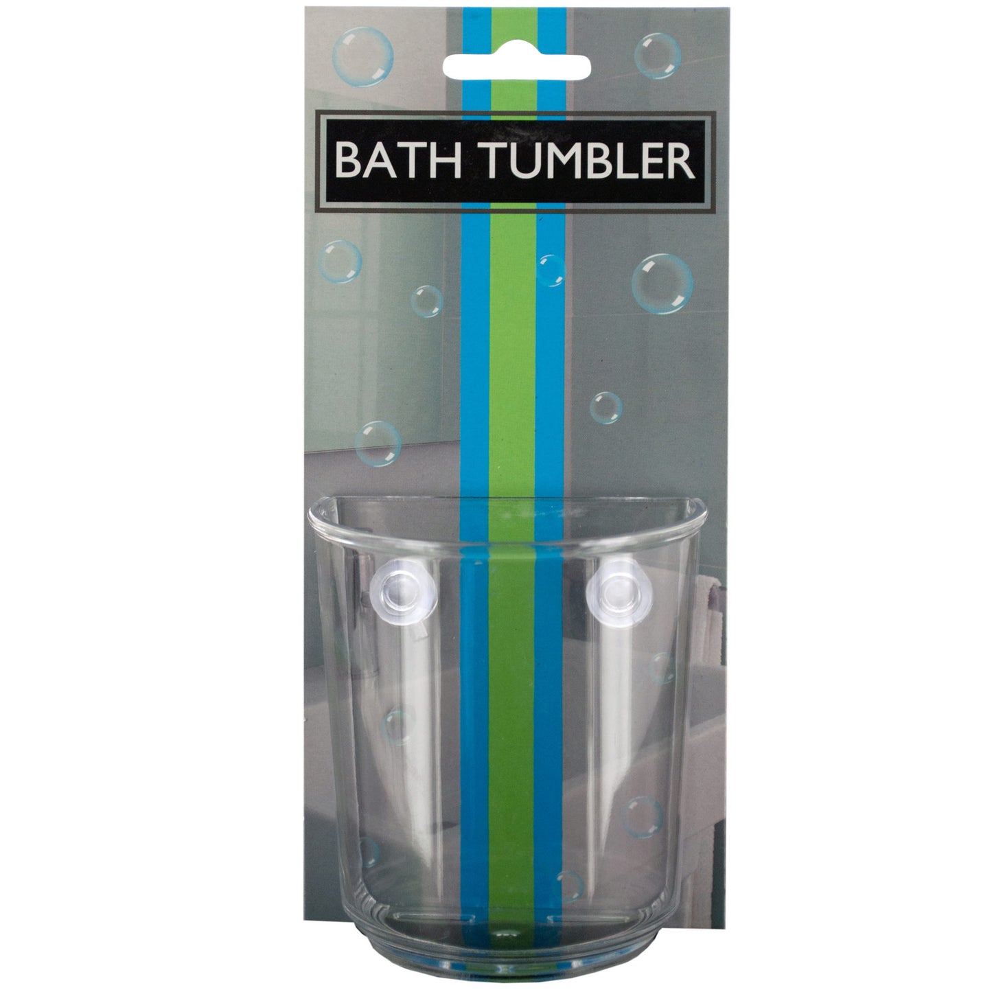 bathroom tumblers with suction cups - - bulk -- 31 per box