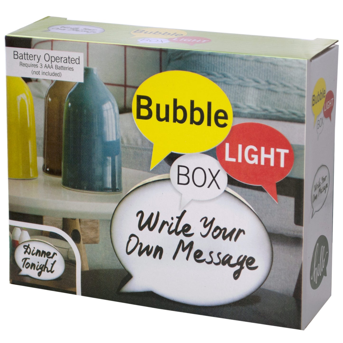mini bubble light box message board - -- 9 per box