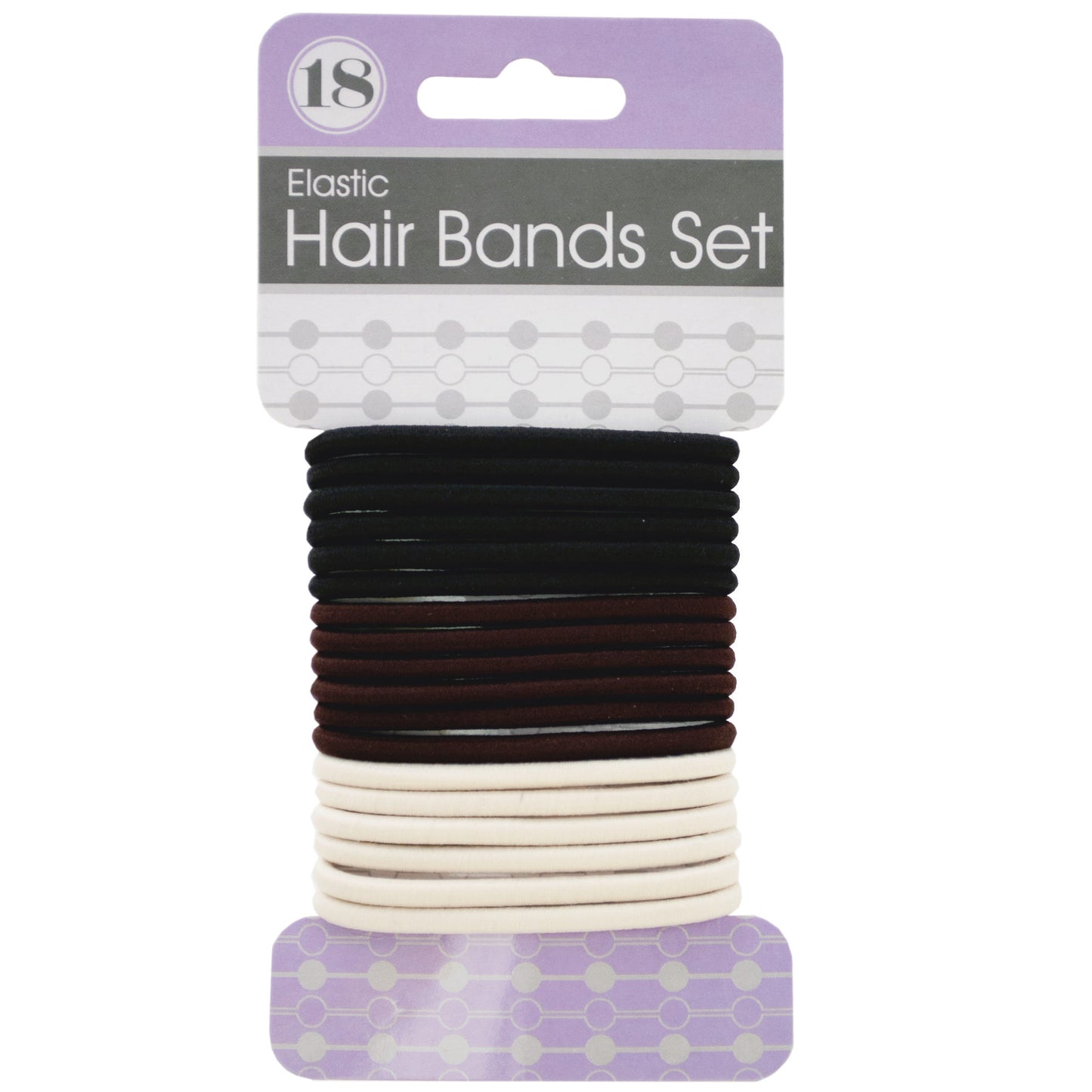 basic colors hair bands set - - -- 39 per box