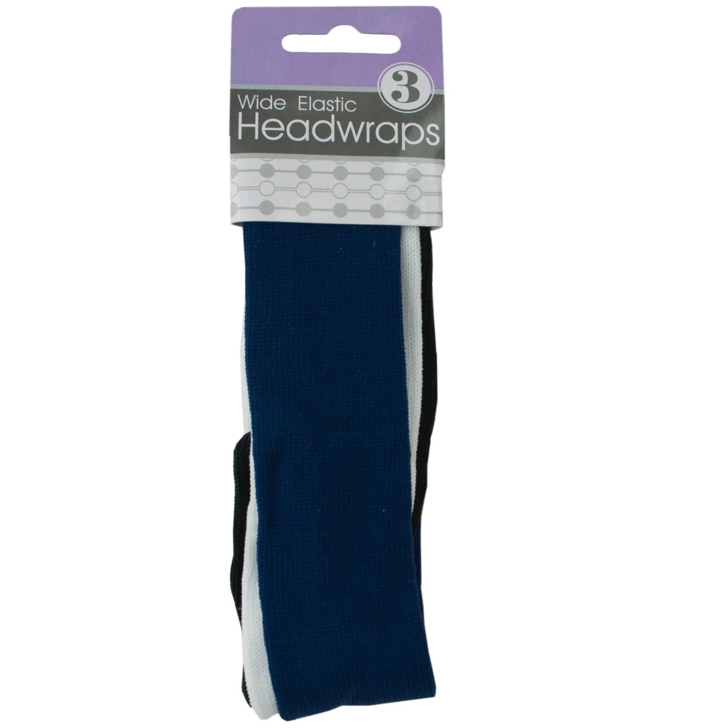 wide elastic headwraps - bulk -- 30 per box