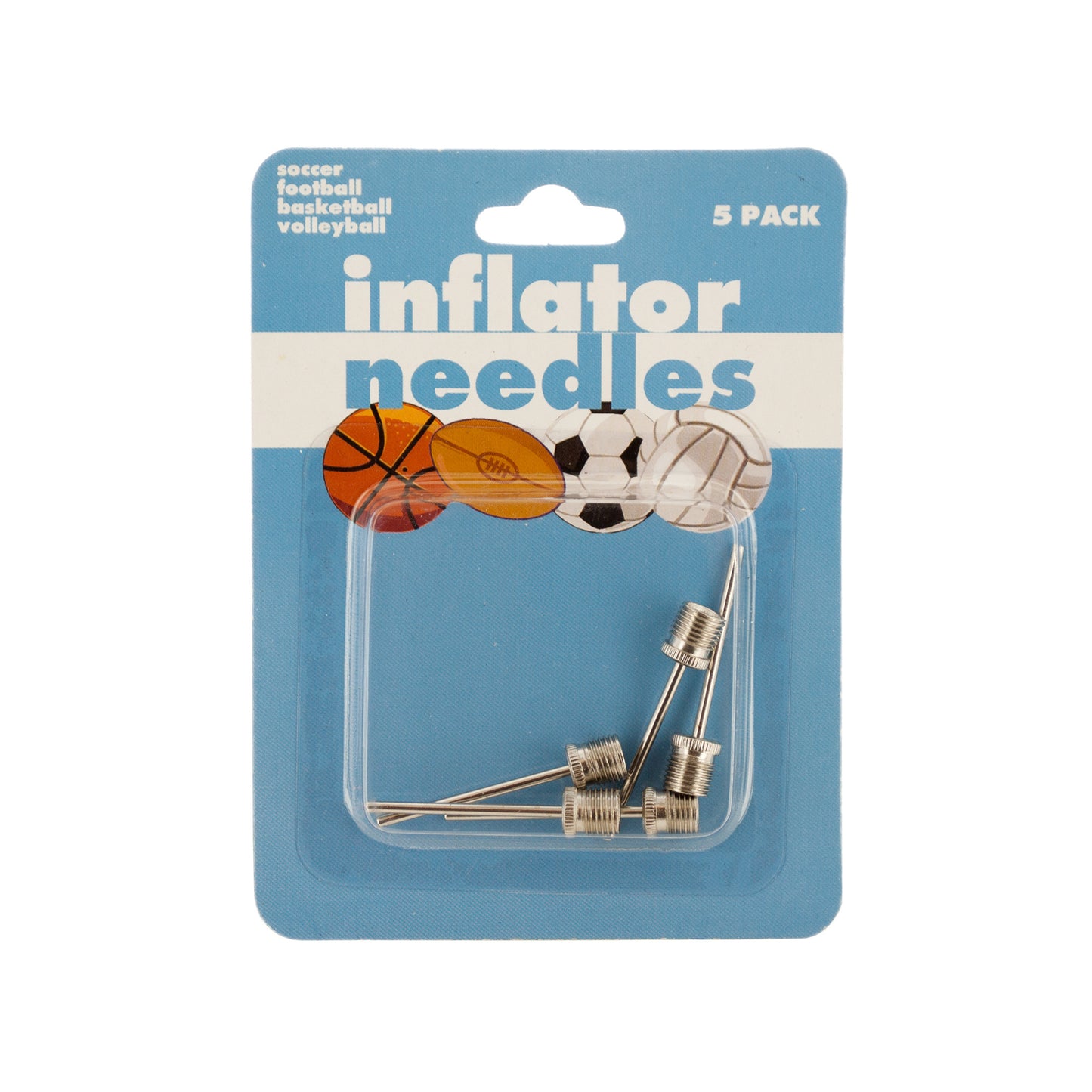 sports ball inflator needles 288 pack - toys and games -- 40 per box