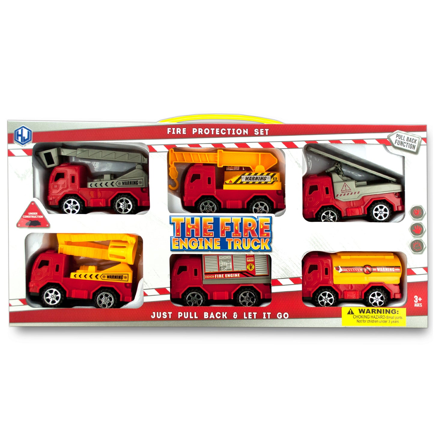 fire engine truck set - toys and games -- 4 per box