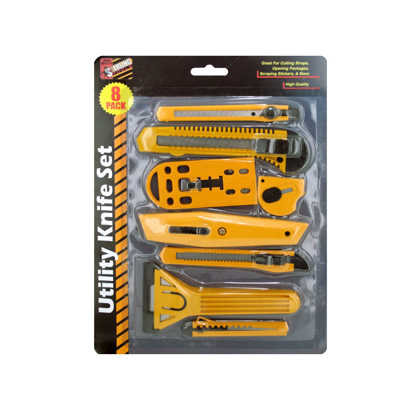 multi-purpose utility knife set -- 10 per box