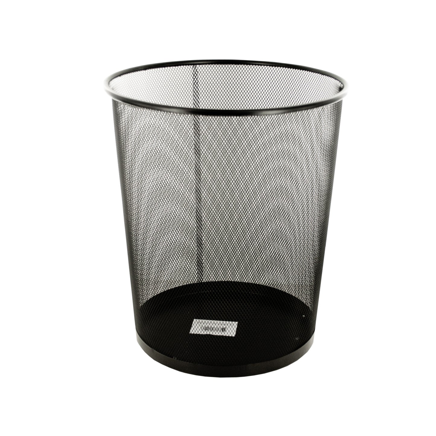 black metal mesh waste containers - - bulk -- 7 per box