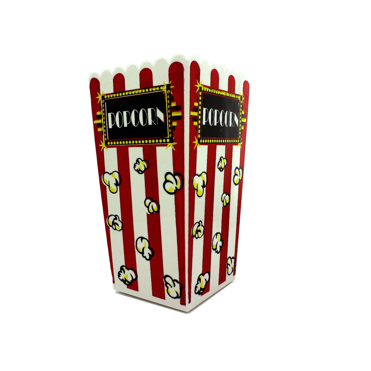 old-fashioned popcorn containers - plastic - 67 oz. -- 21 per box