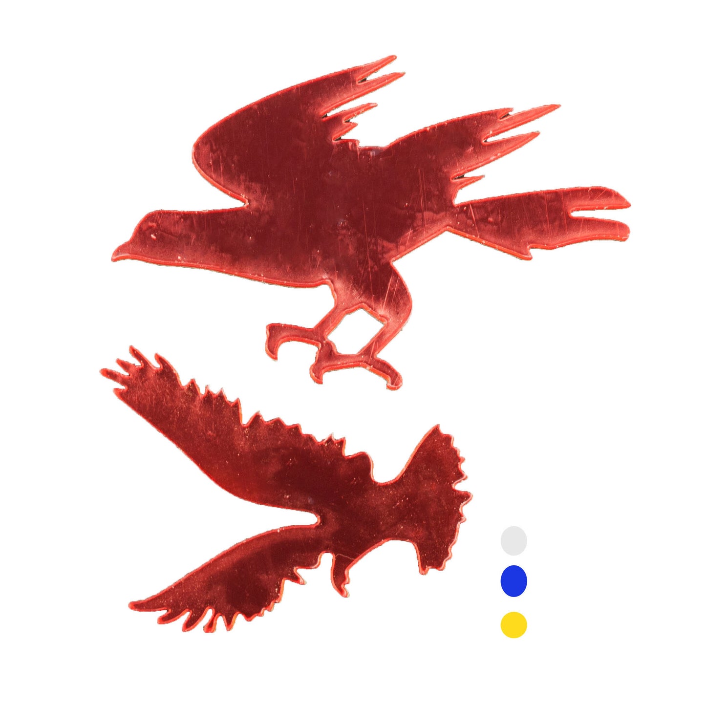 mirror wall bird stickers - 2ct -- 64 per box