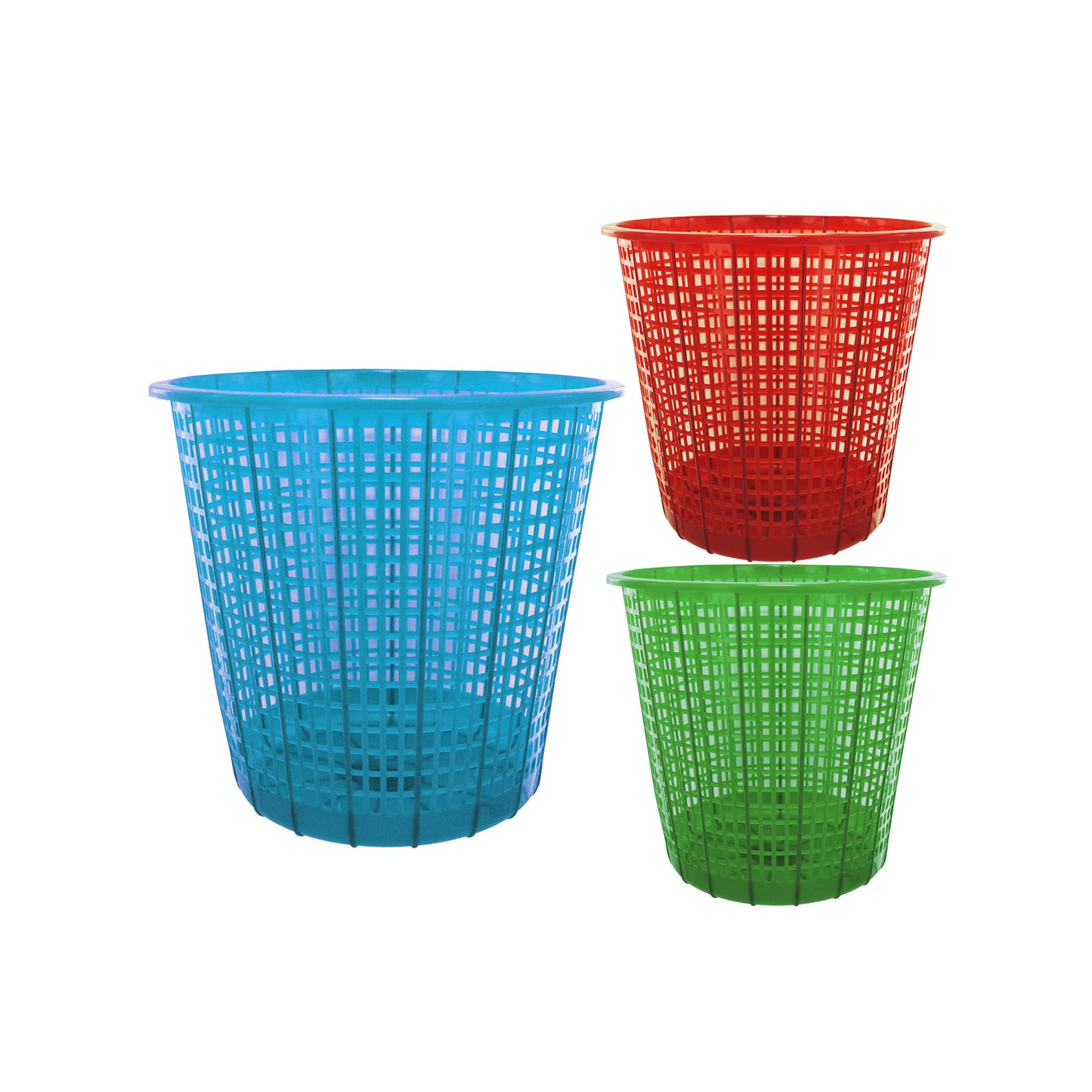 plastic mesh trash can liners -- 23 per box