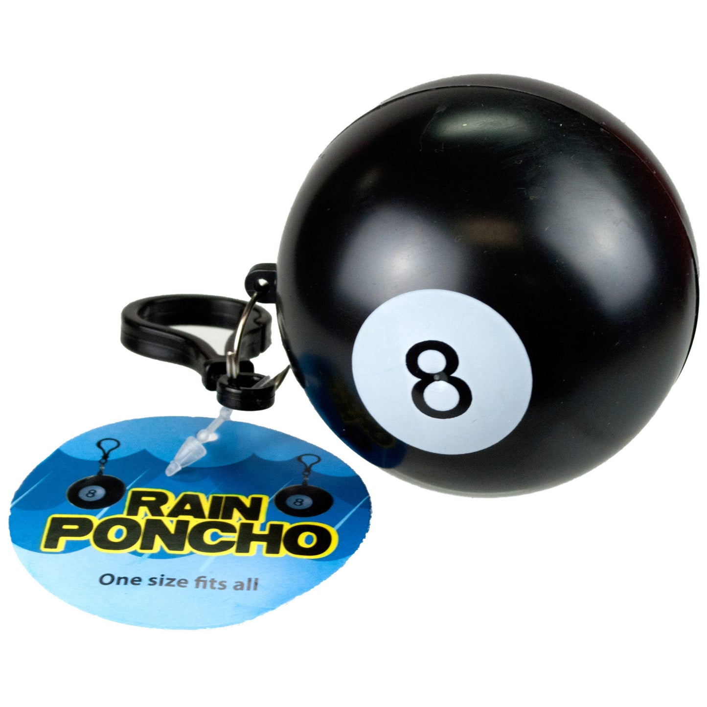 8-ball rain poncho - countertop display -- 32 per box