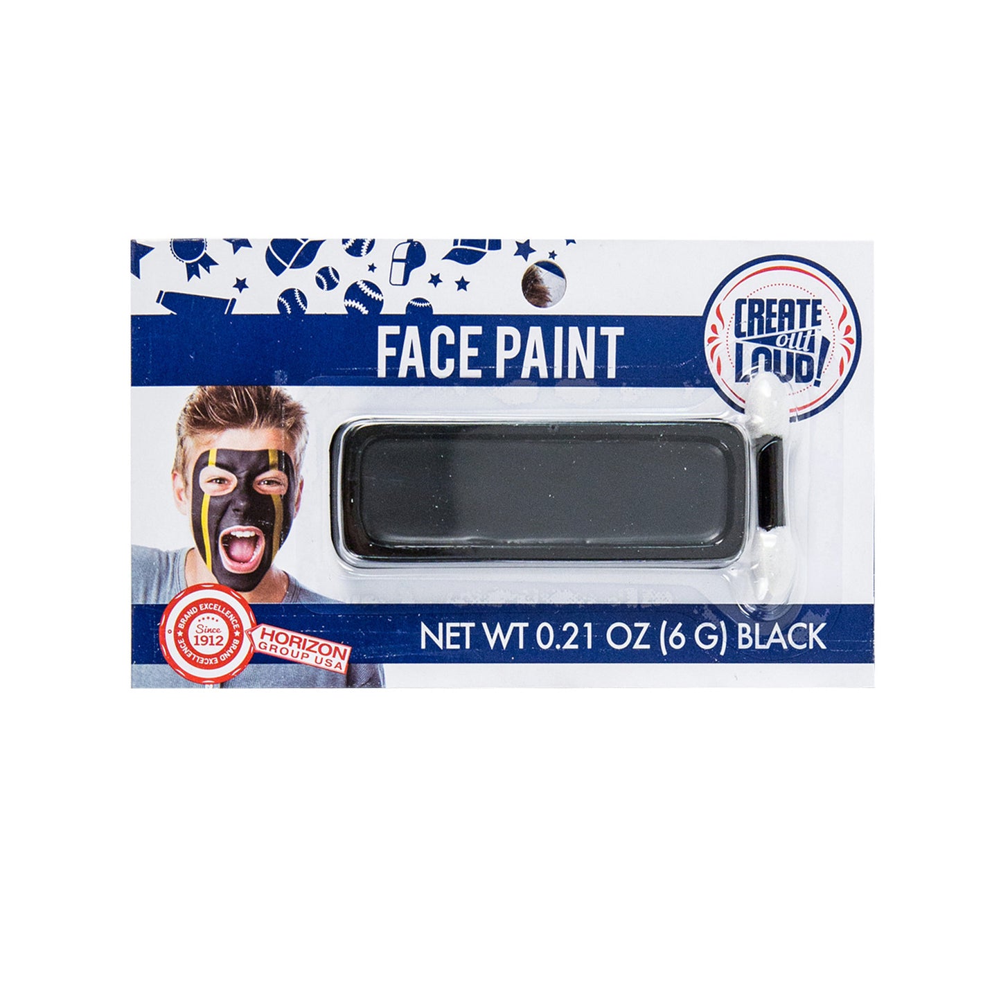 black face paint - bulk -- 86 per box