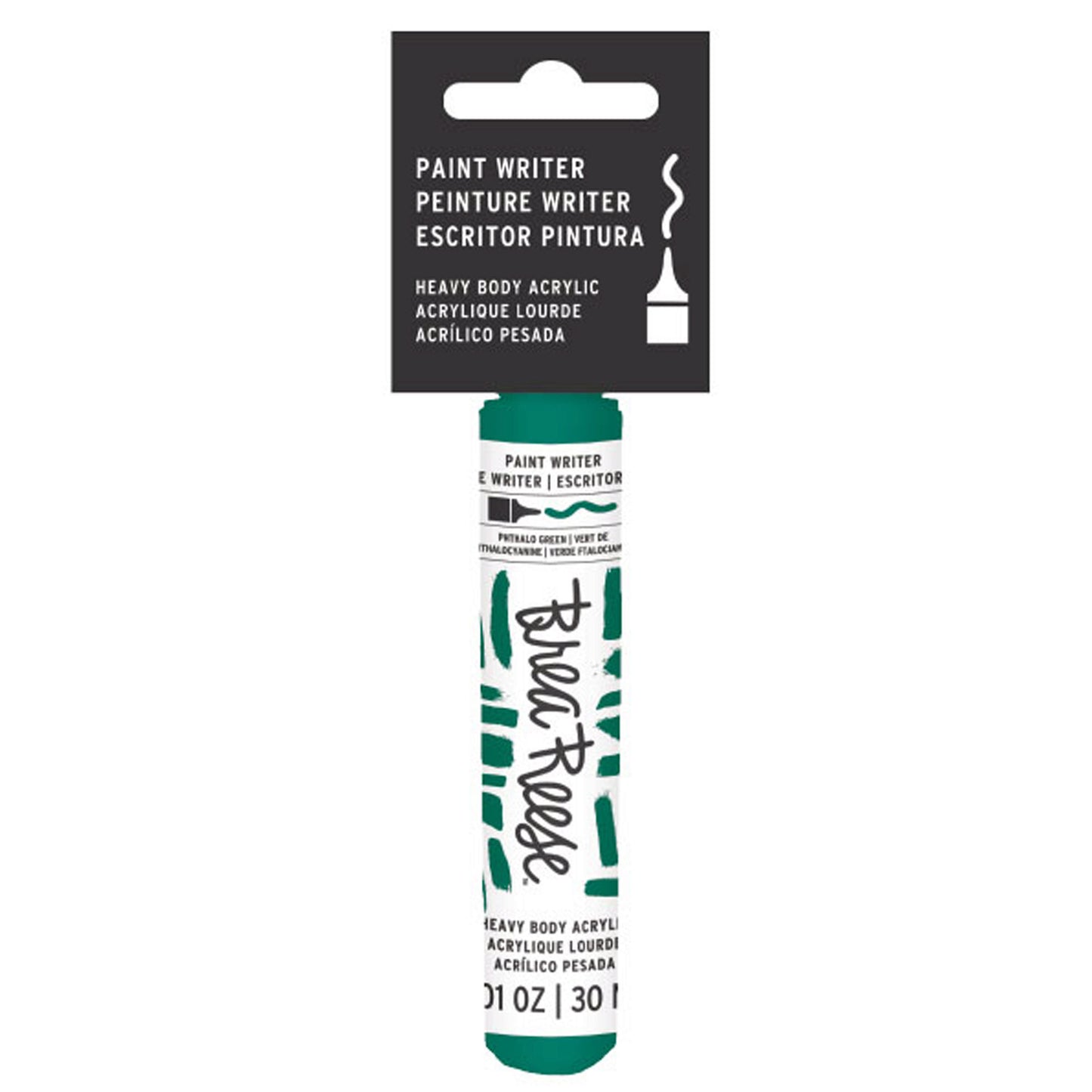 heavy body acrylic paint writers - green -- 64 per box