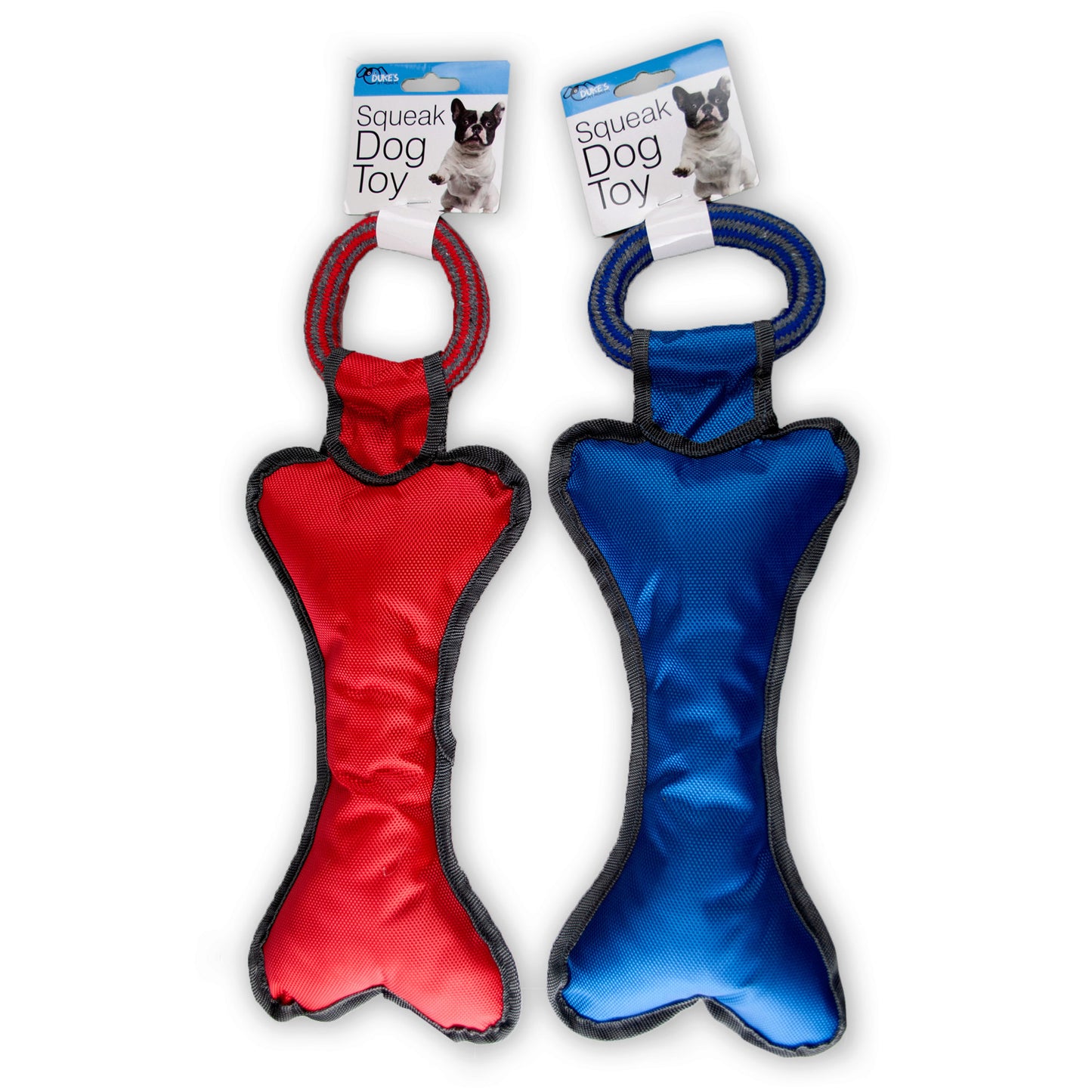 bulk dog toys - squeak bone -- 8 per box